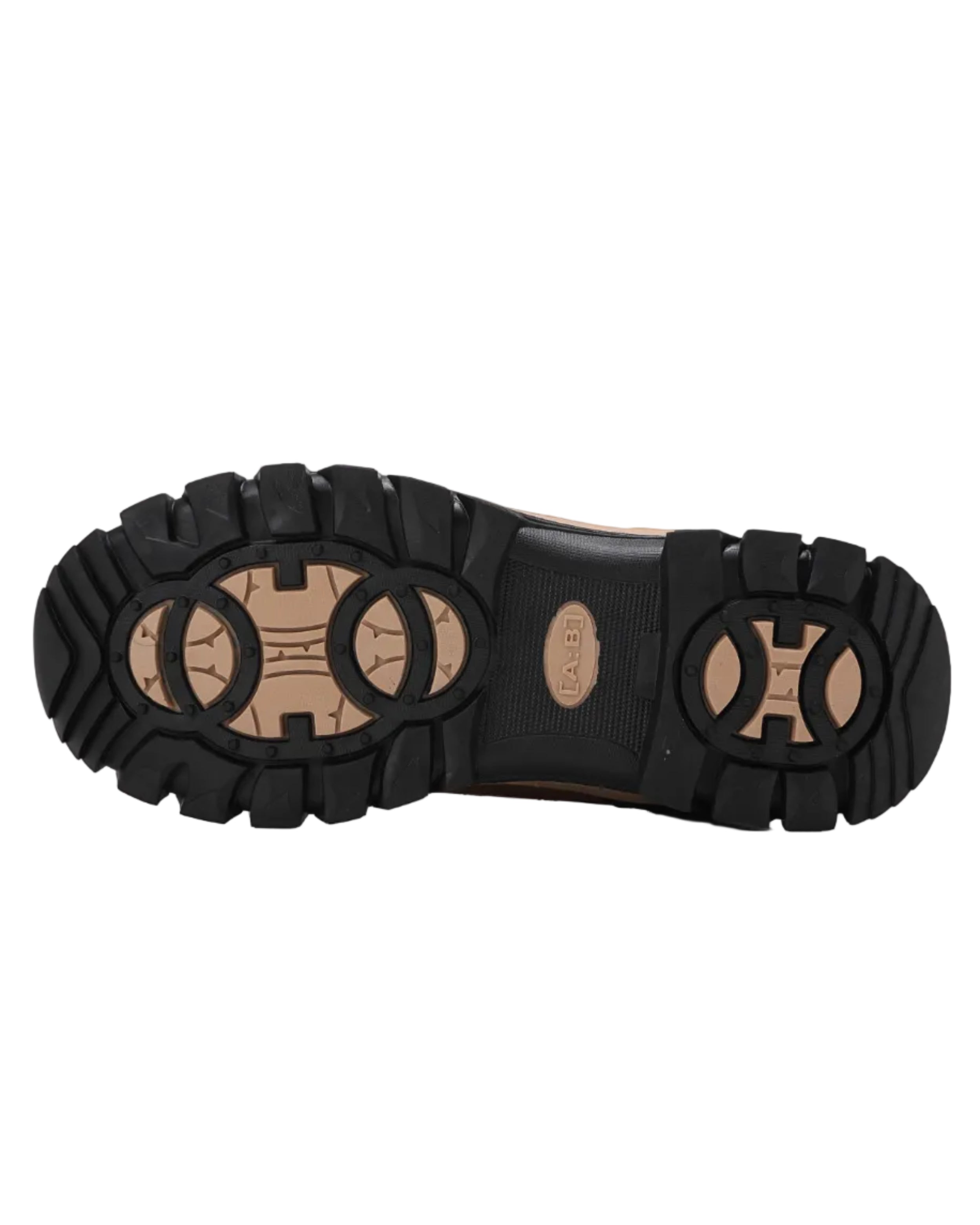Ghete pentru Barbati, Model Karim, Imblanite, Talpa Antiderapanta-Cusuta, Piele Ecologica, Ax Boxing, Camel