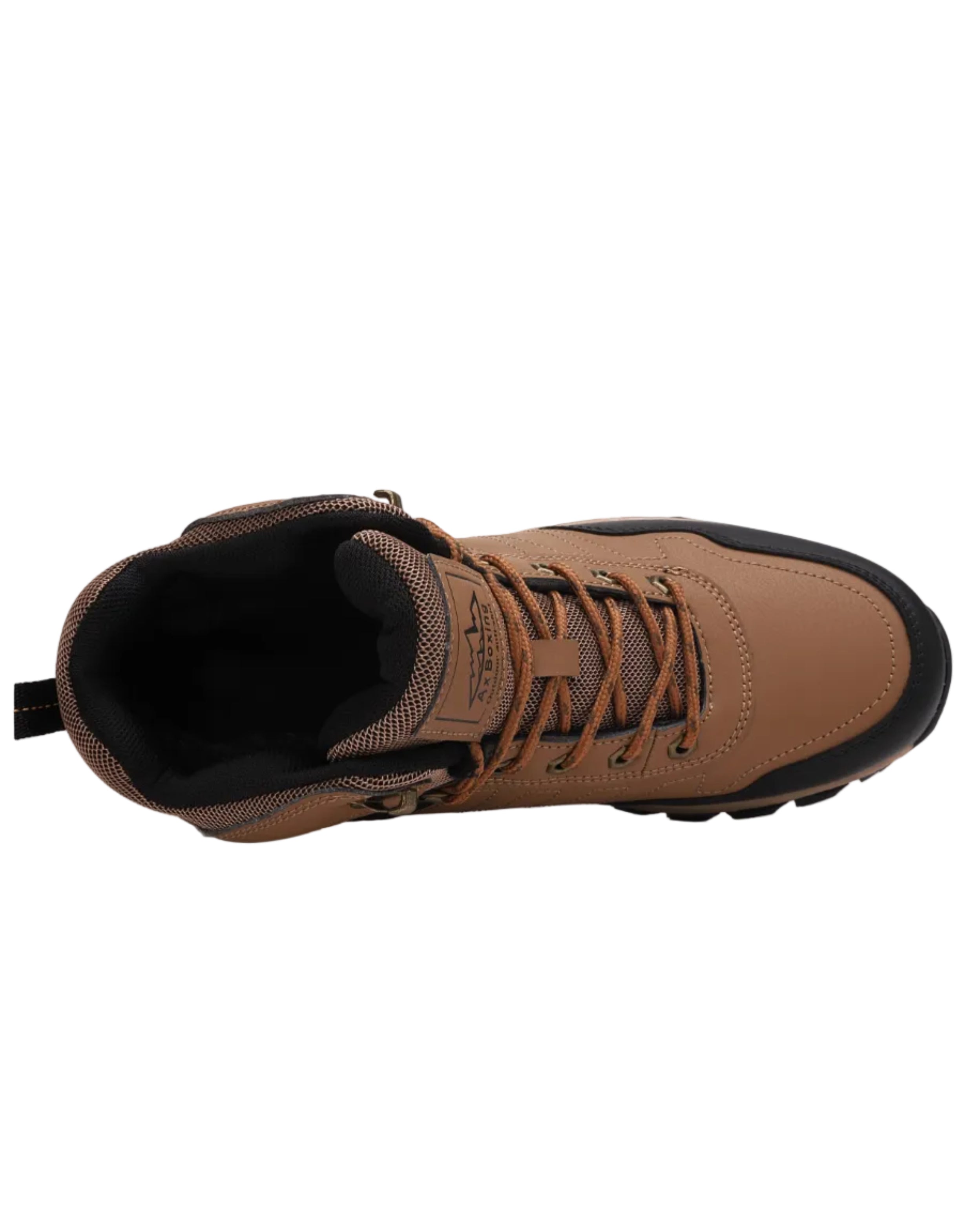 Ghete pentru Dama si Copii, Model Taylor, Imblaniti, Talpa cusuta -Antiderapanta, Piele ecologica, Ax Boxing, Camel