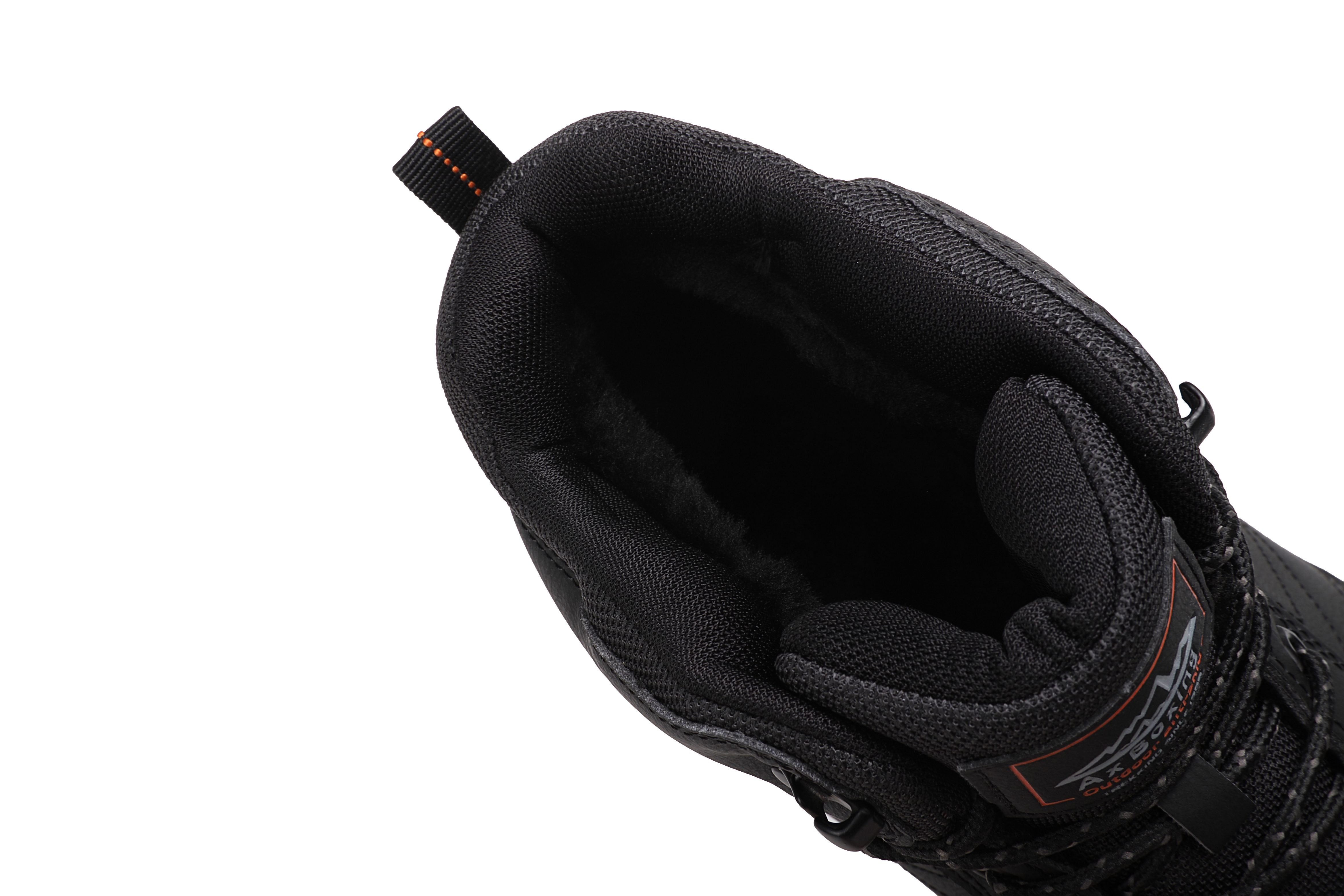 Ghete Karim  tip Bocanci, Imblanite, pentru Barbati, Talpa Antiderapanta, Cusuta, Piele Ecologica, Ax Boxing