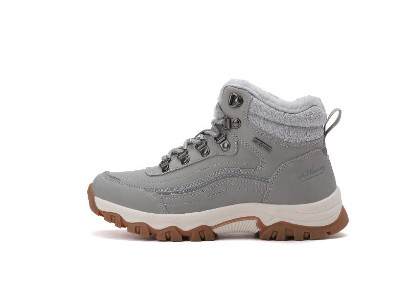 Ghete Amir Imblanite pentru Femei si Copii, Piele Ecologica, Talpa Antiderapanta cu striatii, Confortabile si Calduroase, Ax Boxing