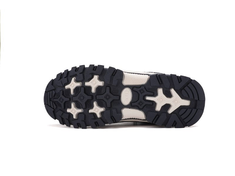 Ghete Amir Imblanite pentru Femei si Copii, Piele Ecologica, Talpa Antiderapanta cu striatii, Confortabile si Calduroase, Ax Boxing