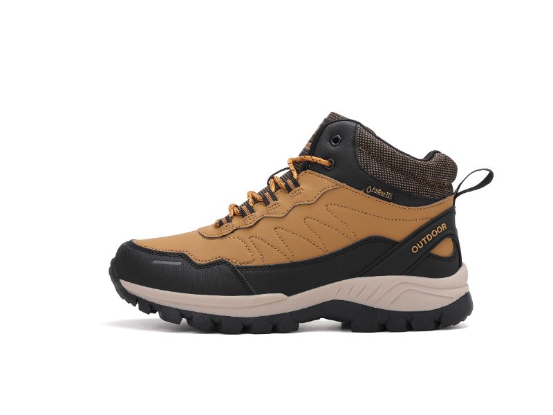 Bocanci Hector imblaniti pentru Barbati, Piele ecologica, Talpa cu striatii, Confortabili si Caldurosi, Ax Boxing