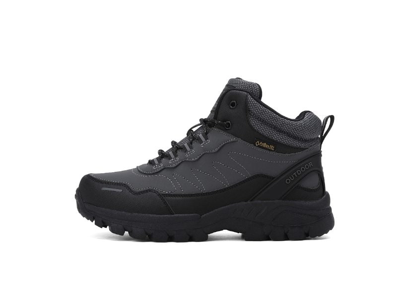 Bocanci Hector imblaniti pentru Barbati, Piele ecologica, Talpa cu striatii, Confortabili si Caldurosi, Ax Boxing