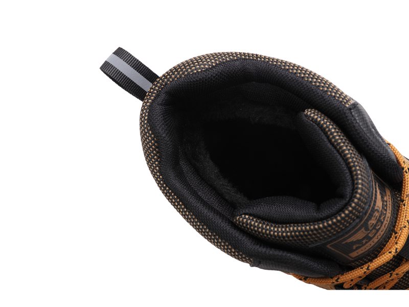 Bocanci Hector imblaniti pentru Barbati, Piele ecologica, Talpa cu striatii, Confortabili si Caldurosi, Ax Boxing