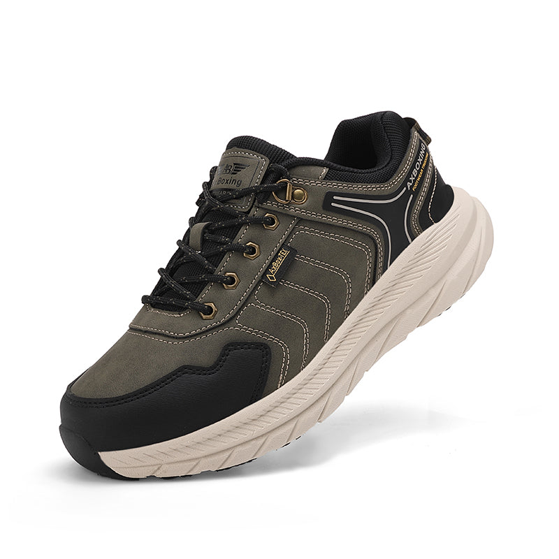 Pantofi sport Armand Barbati, Piele ecologica Premium, Talpa usoara din spuma, Ax Boxing