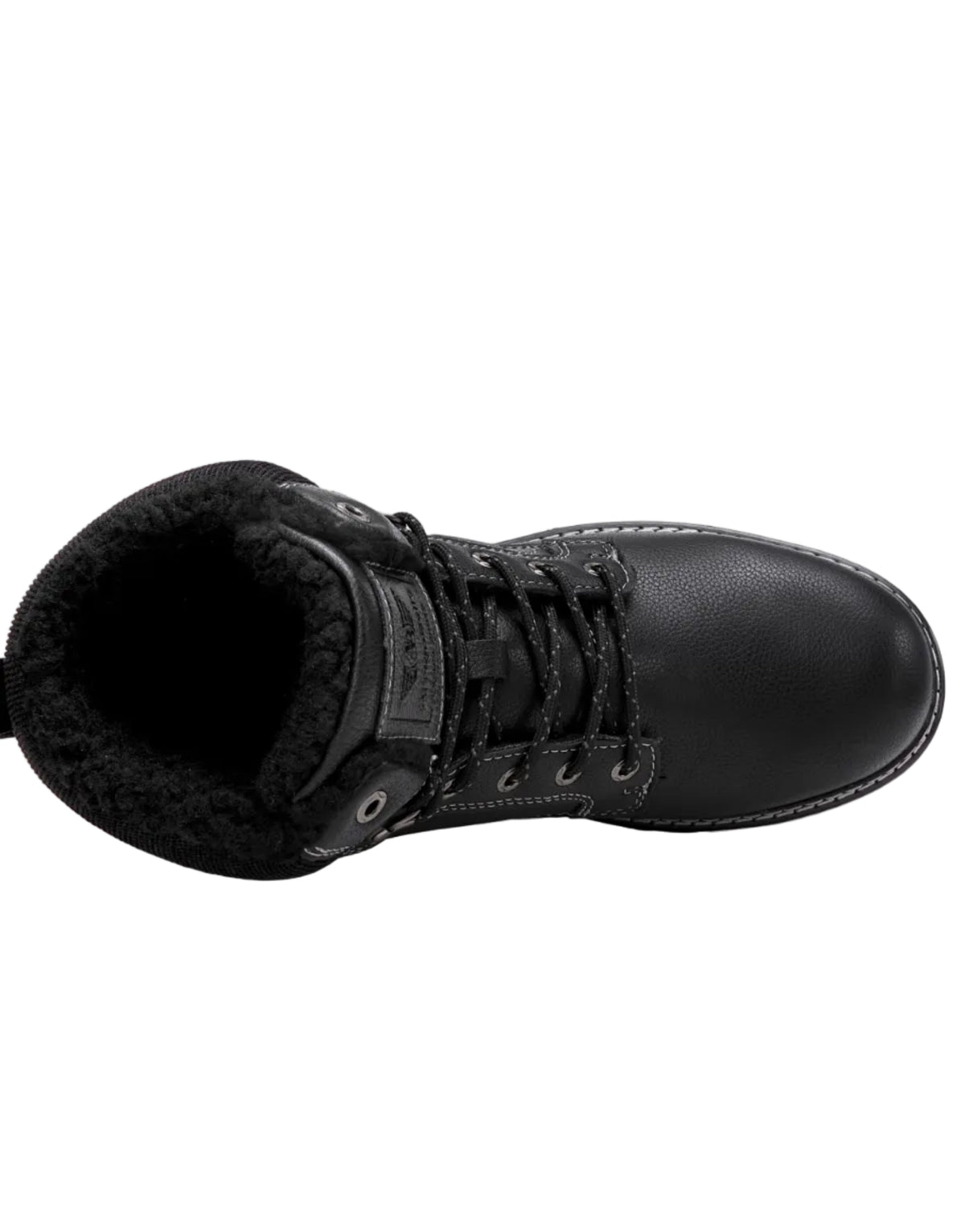 Ghete casual-elegante pentru Barbati, Model Stefan,Imblanite, Piele ecologica Premium,Talpa Cusuta si Antiderapanta, Arrigo Bello, Negru