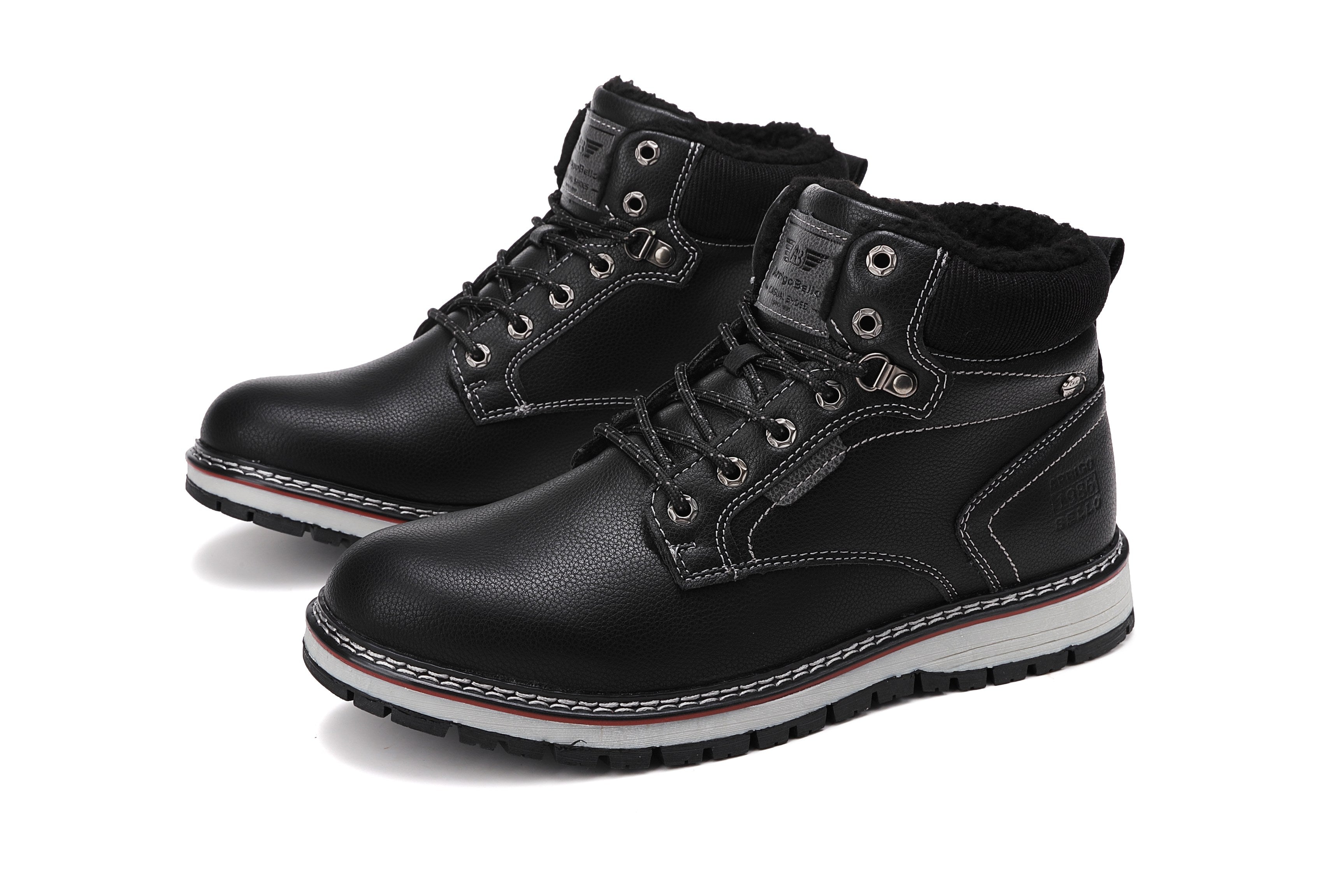 Ghete Stefan casual-elegante pentru Barbati, Imblanite, Piele ecologica Premium,Talpa Cusuta si Antiderapanta, Arrigo Bello