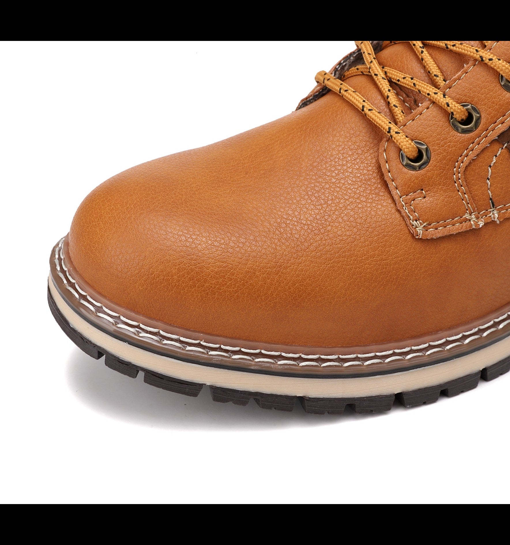 Ghete casual-elegante pentru Barbati, Model Stefan,Imblanite, Piele ecologica Premium,Talpa Cusuta si Antiderapanta, Arrigo Bello, Camel