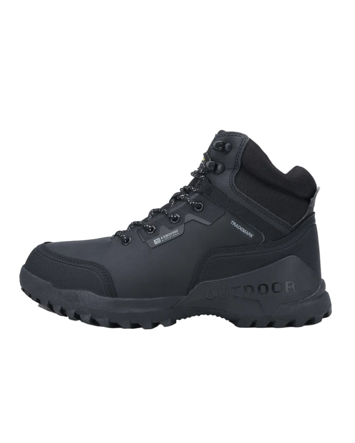 Ghete Imblanite Unisex, Model Ralo, Piele ecologica premium, Talpa Antiderapanta, Model Outdoor Confortabil, Ax Boxing, Negru