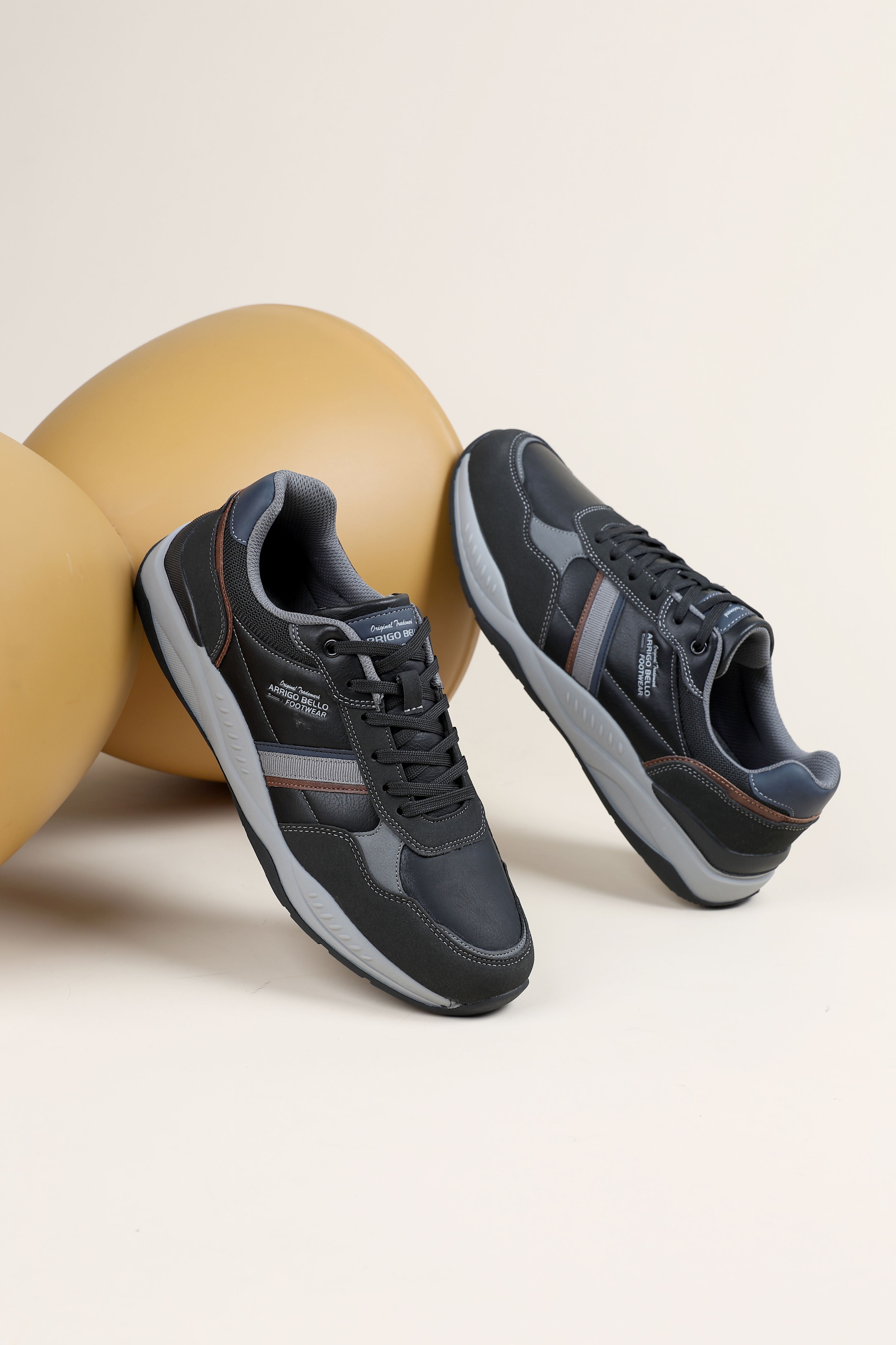 Pantofi casual pentru Barbati, Model Ares, Piele ecologica premium, Talpa usoara, Arrigo Bello