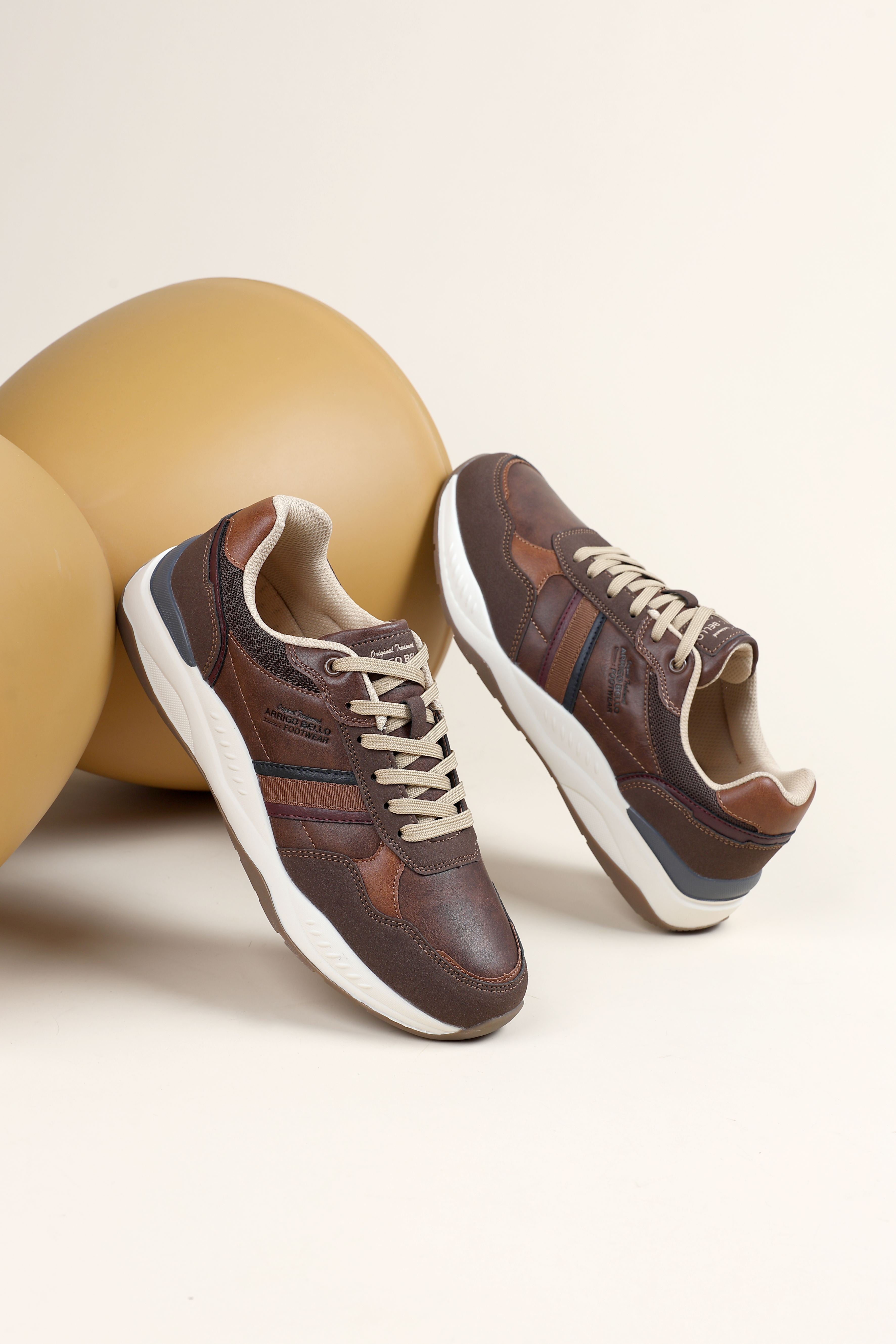 Pantofi casual pentru Barbati, Model Ares, Piele ecologica premium, Talpa usoara, Arrigo Bello