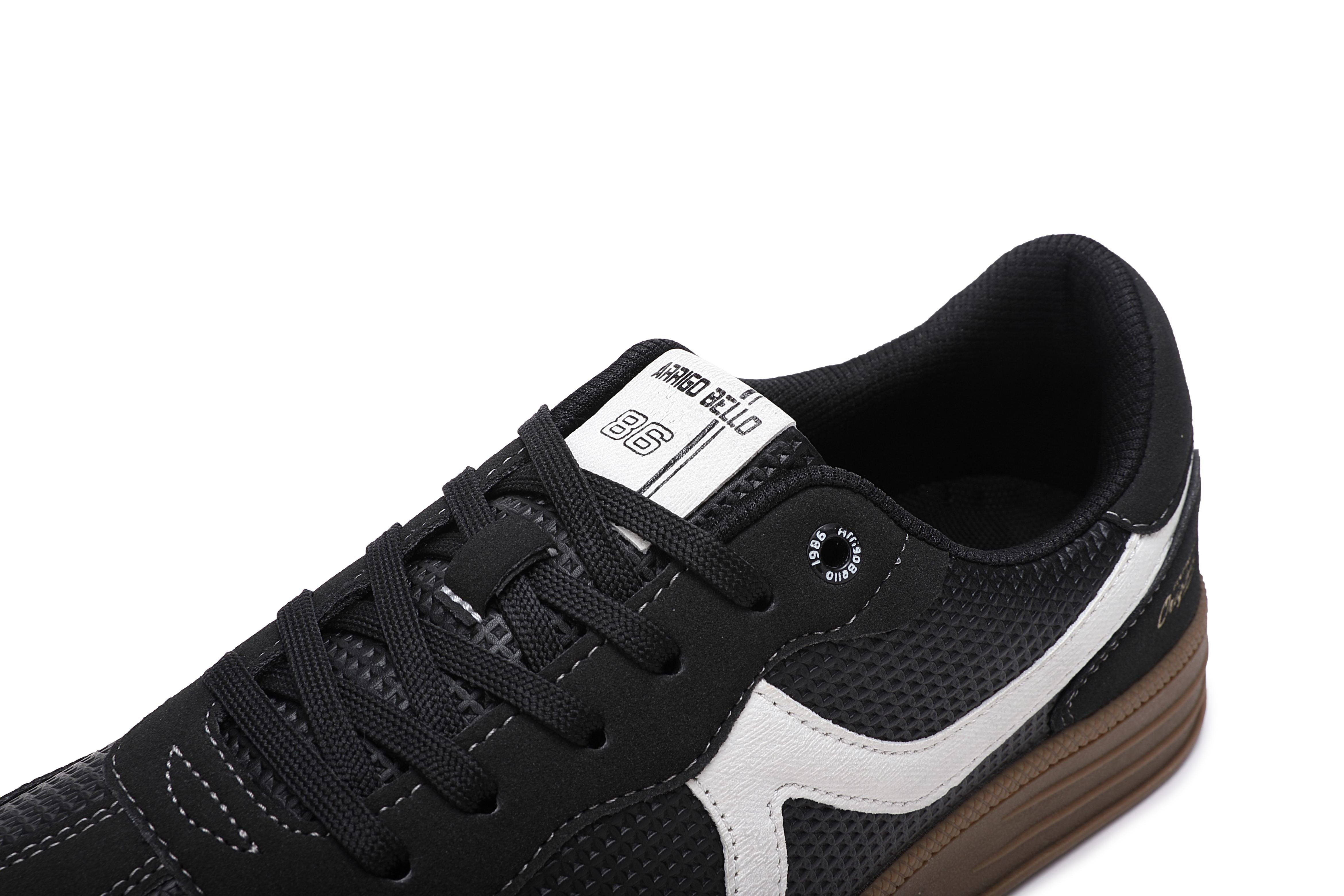 Pantofi casual Barbati, Model Odin, Talpa cusuta, Piele ecologica, Tip tenesi, Arrigo Bello