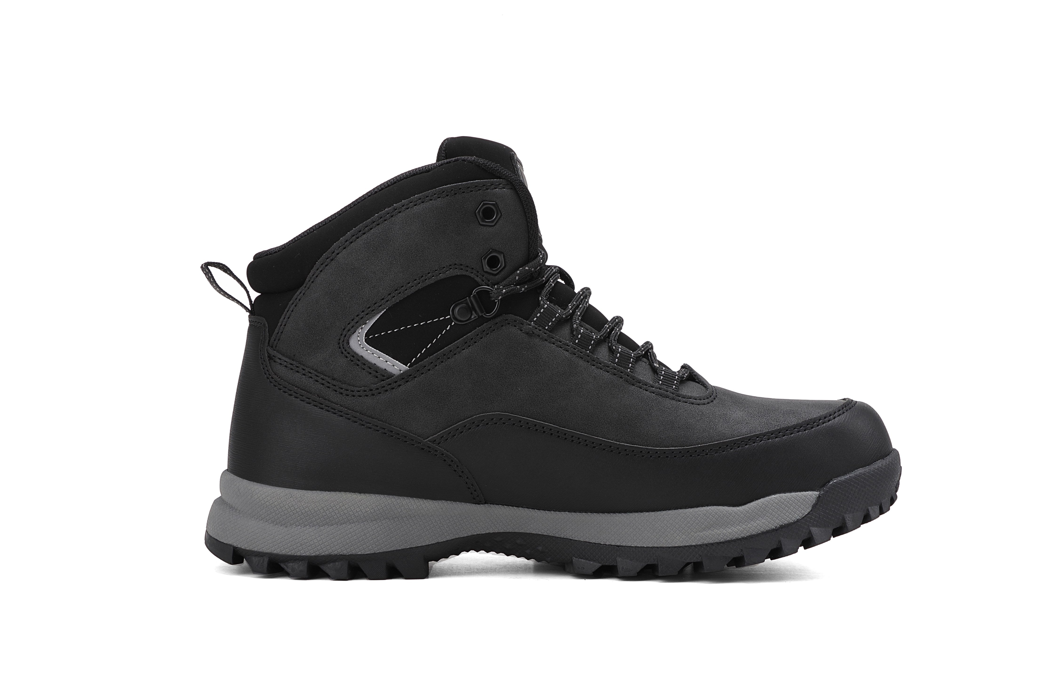 Bocanci Luci Imblaniti pentru Femei si Copii, Piele Ecologica Premium, Talpa Antiderapanta cu striatii, Ax Boxing