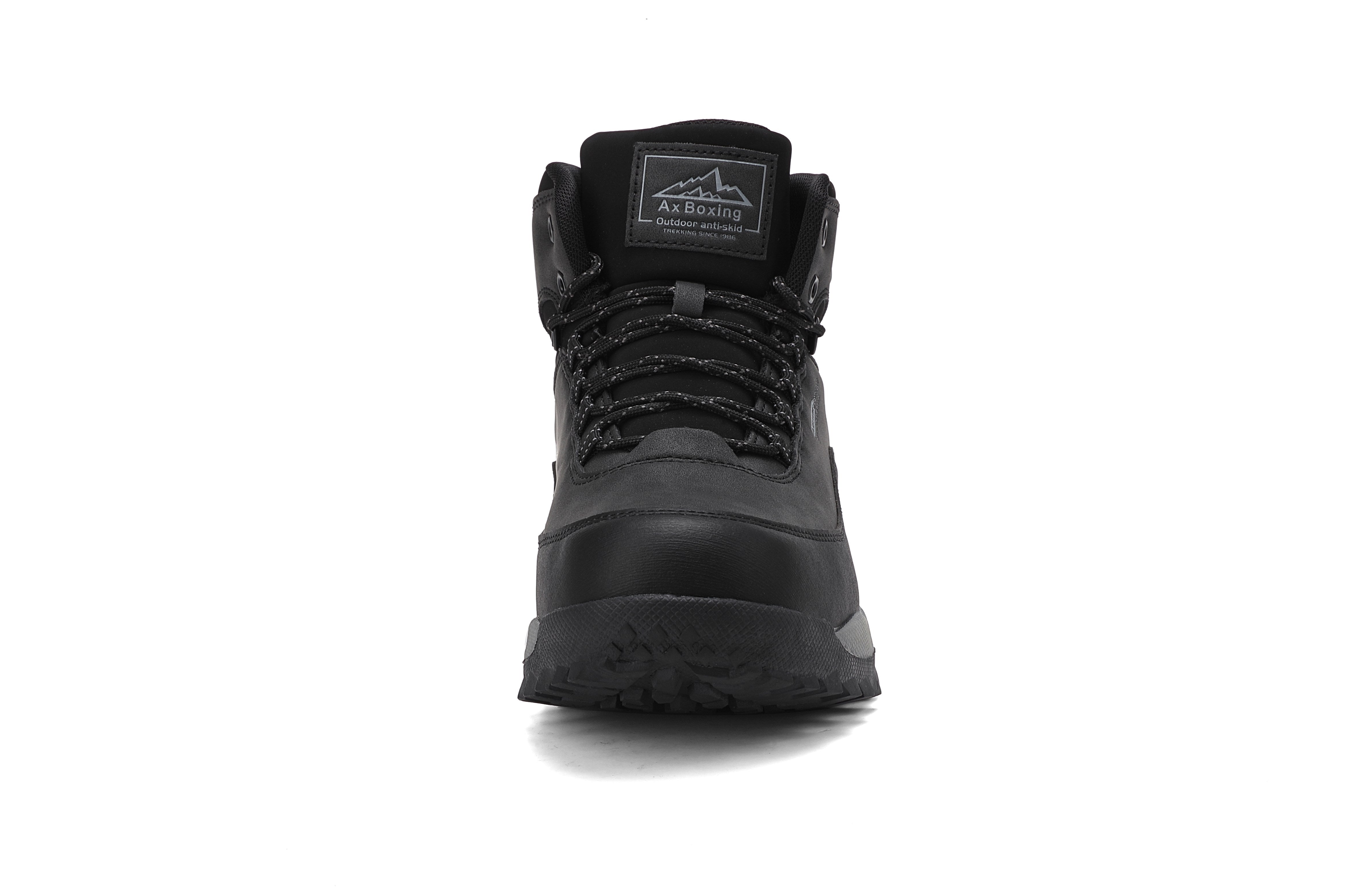 Bocanci Luci Imblaniti pentru Femei si Copii, Piele Ecologica Premium, Talpa Antiderapanta cu striatii, Ax Boxing