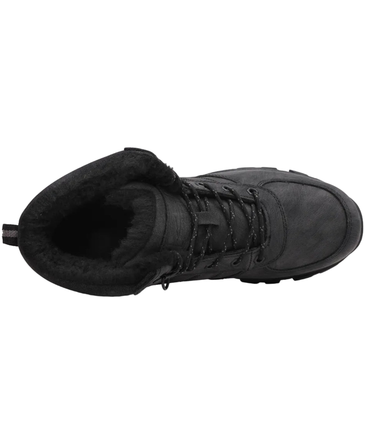 Ghete pentru Barbati, Model Digo, Calduroase si confortabile, Piele ecologica, Imblanite, Arrigo Bello, Negru