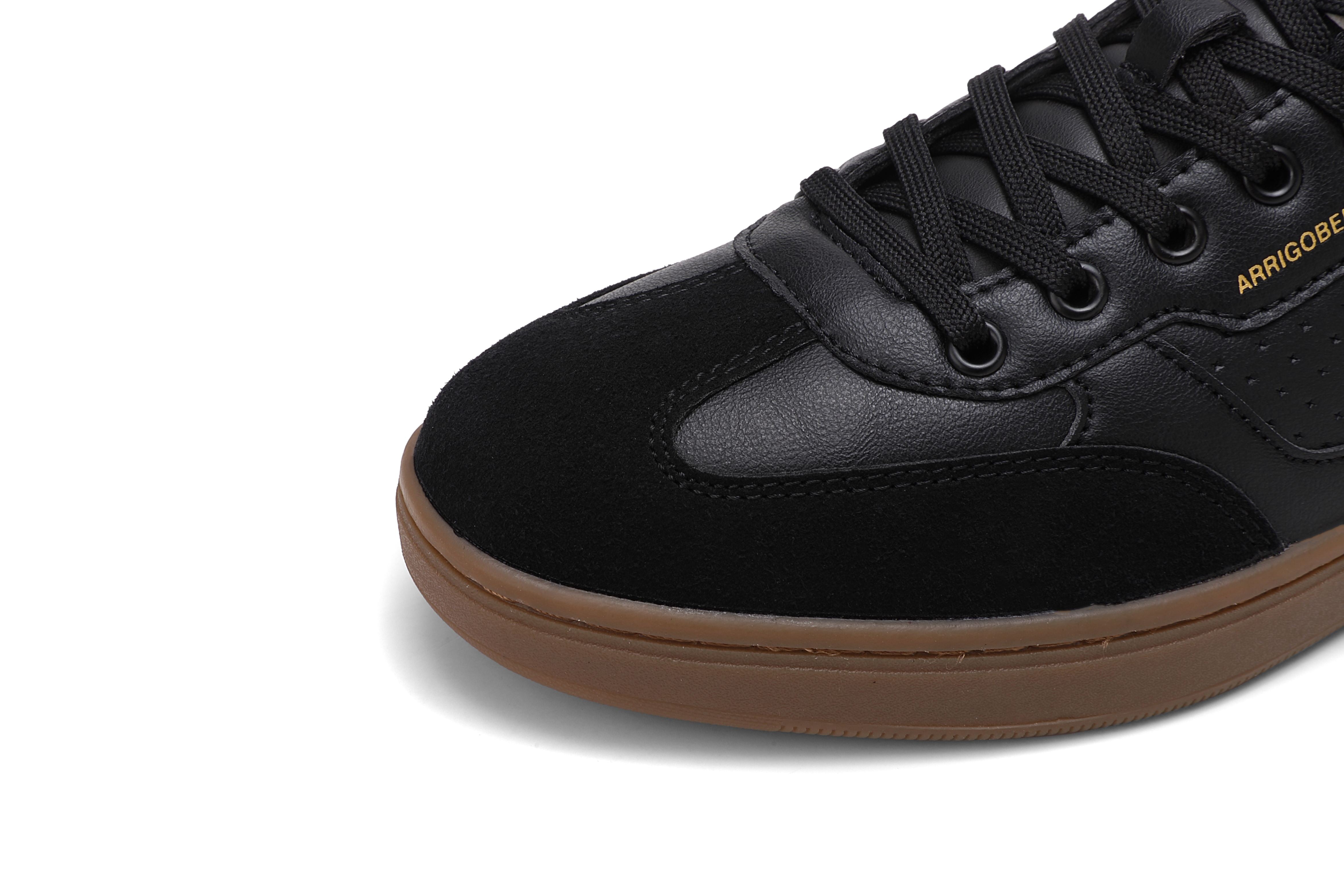 Pantofi casual pentru Barbati, Model Lucis, Talpa cusuta, Piele ecologica, Tip tenesi, Arrigo Bello