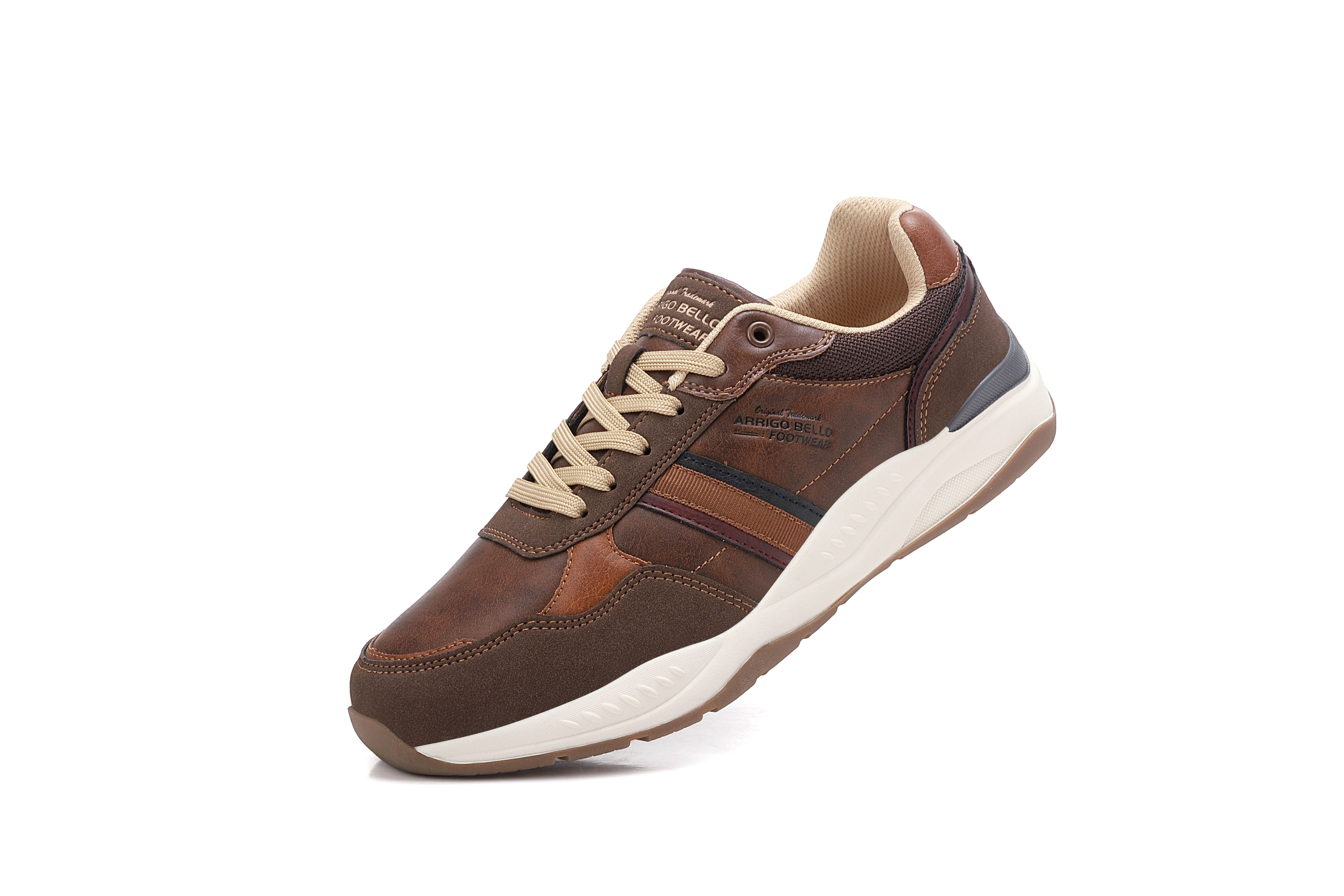 Pantofi casual pentru Barbati, Model Ares, Piele ecologica premium, Talpa usoara, Arrigo Bello