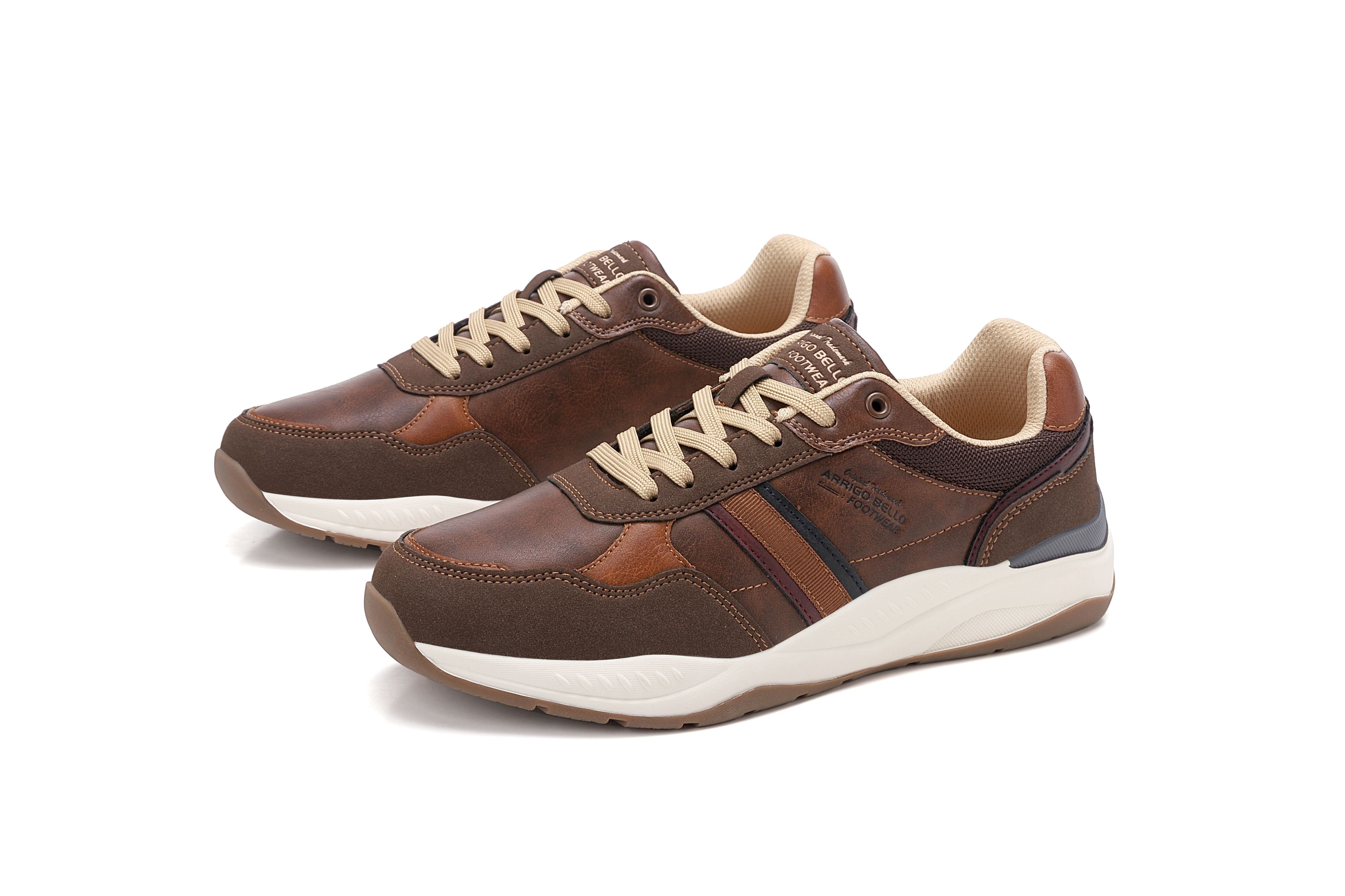 Pantofi casual pentru Barbati, Model Ares, Piele ecologica premium, Talpa usoara, Arrigo Bello