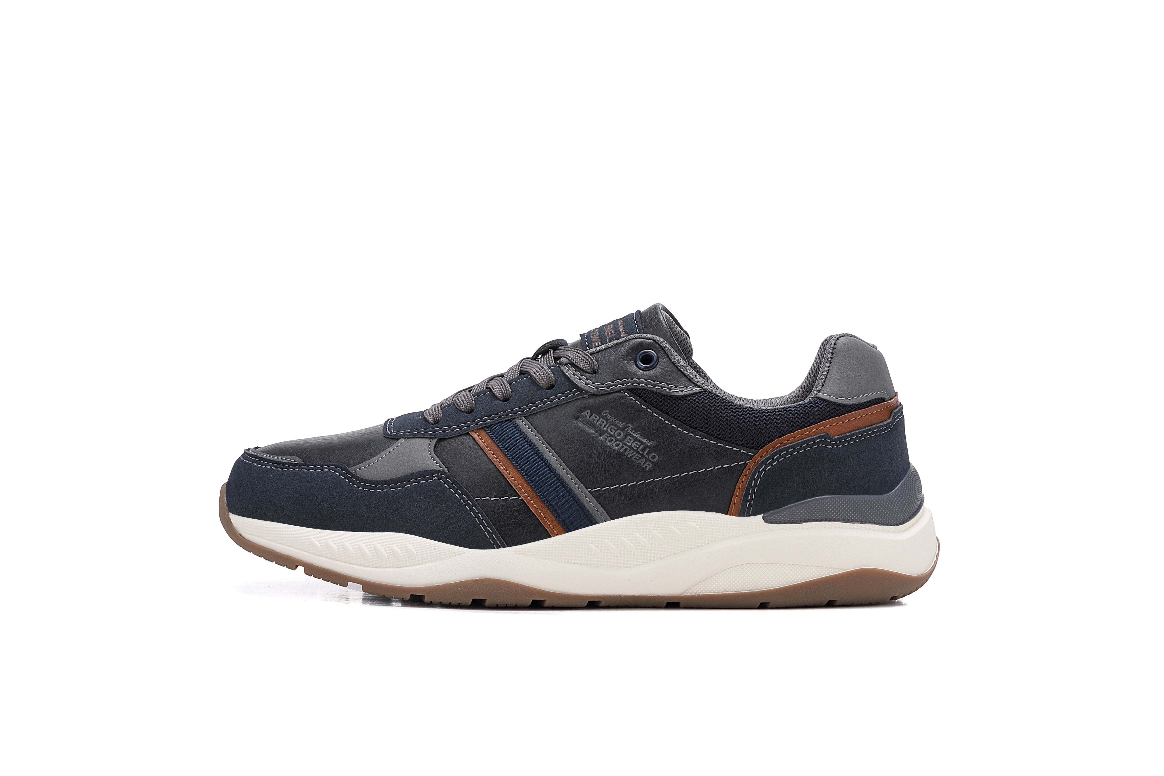 Pantofi casual pentru Barbati, Model Ares, Piele ecologica premium, Talpa usoara, Arrigo Bello