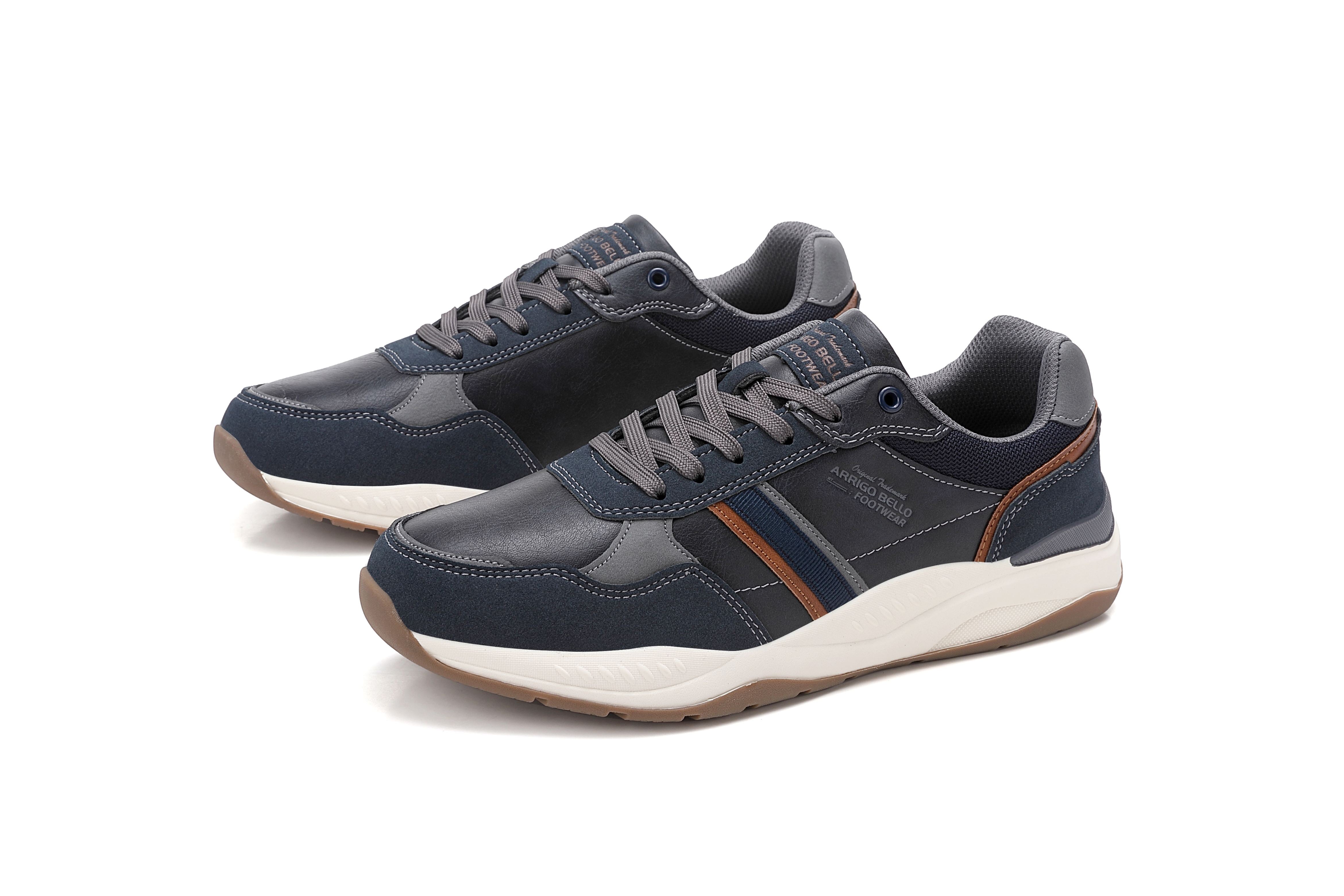 Pantofi casual pentru Barbati, Model Ares, Piele ecologica premium, Talpa usoara, Arrigo Bello