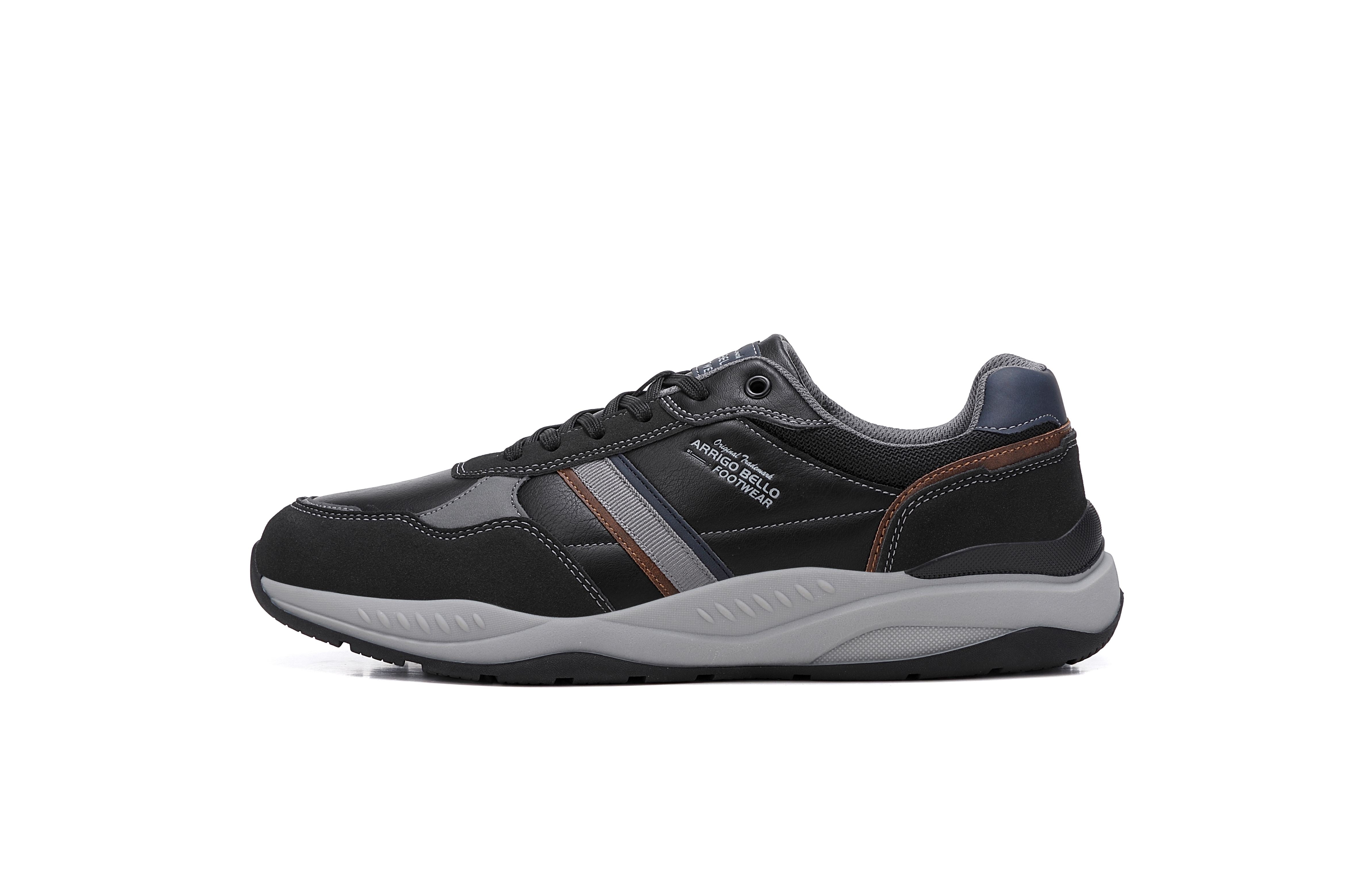 Pantofi casual pentru Barbati, Model Ares, Piele ecologica premium, Talpa usoara, Arrigo Bello