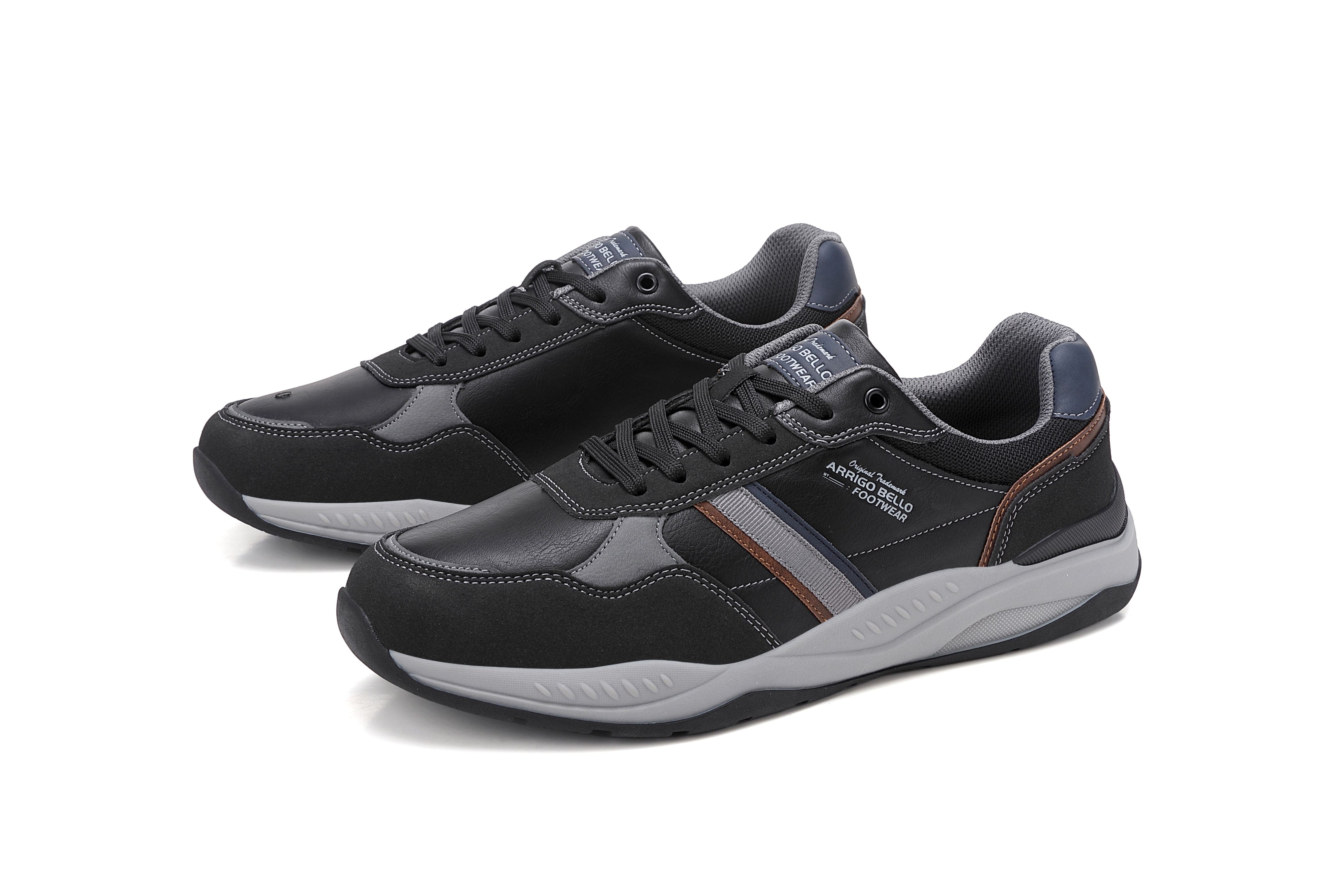 Pantofi casual pentru Barbati, Model Ares, Piele ecologica premium, Talpa usoara, Arrigo Bello