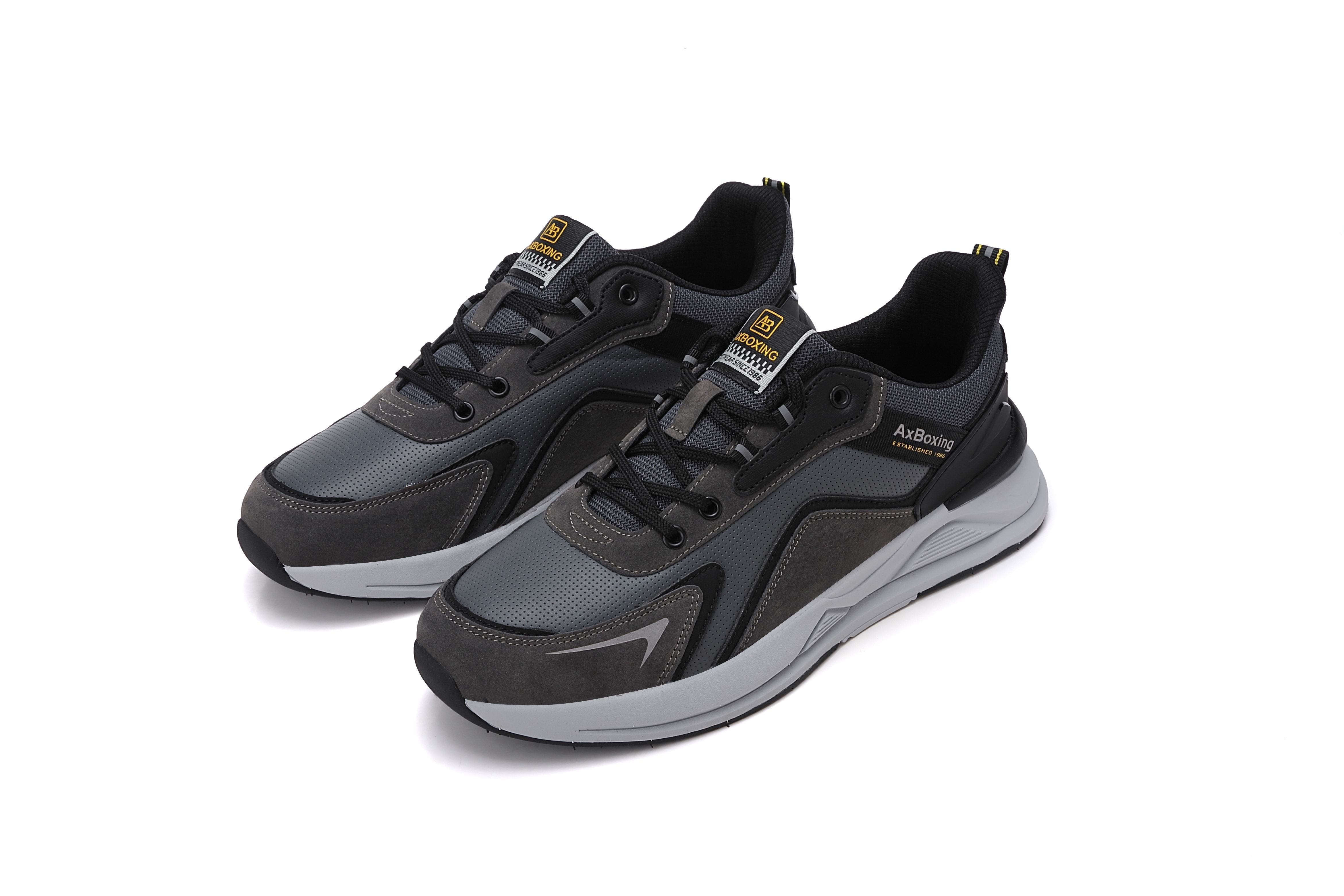 Pantofi sport pentru Dama si Adolescenti, Model Loris, Talpa usoara de spuma, Piele ecologica, Ax Boxing