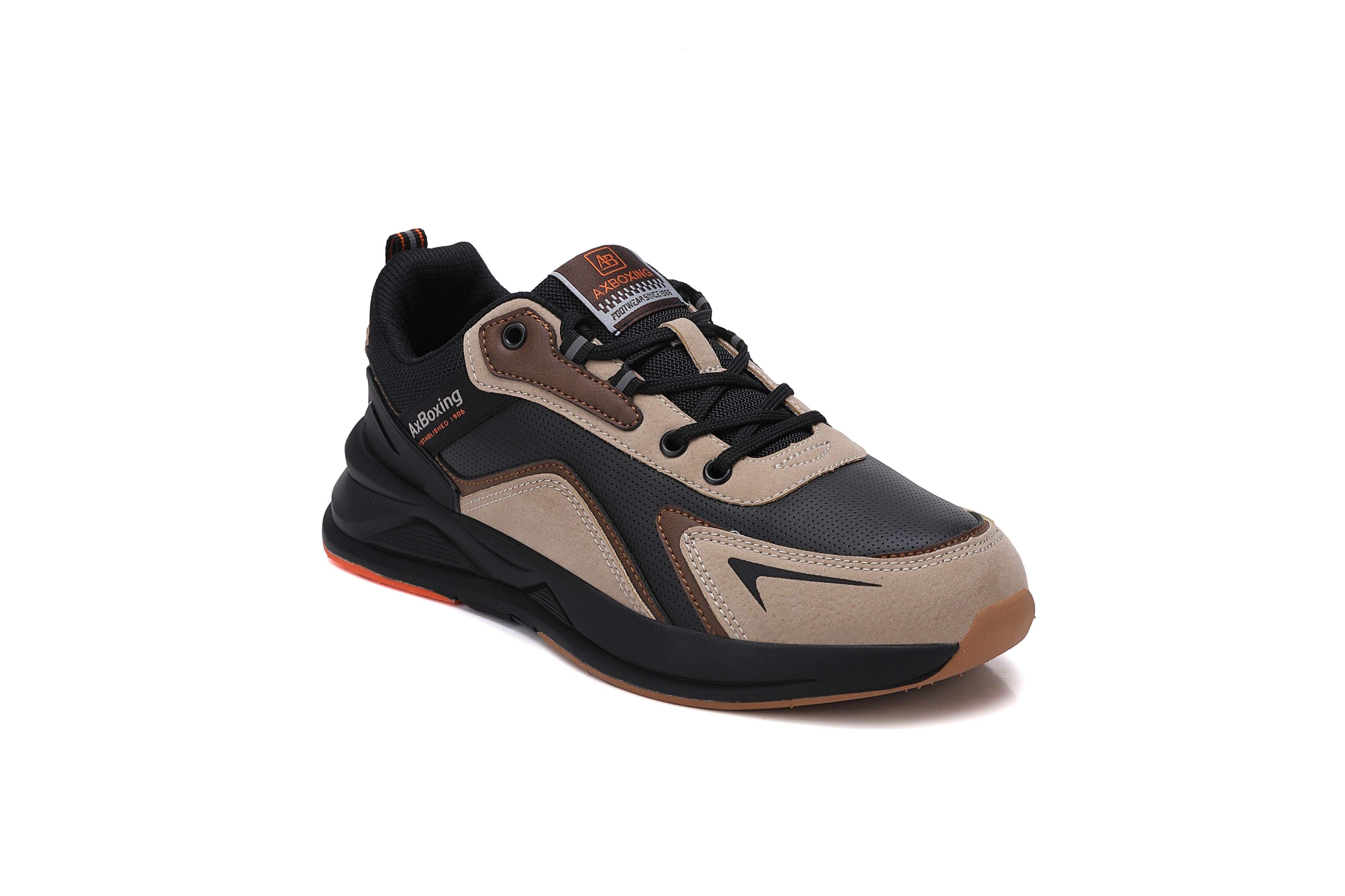 Pantofi sport Barbati, Model Kairo, Talpa usoara din spuma, Piele ecologica, Comozi si rezistenti, Ax Boxing