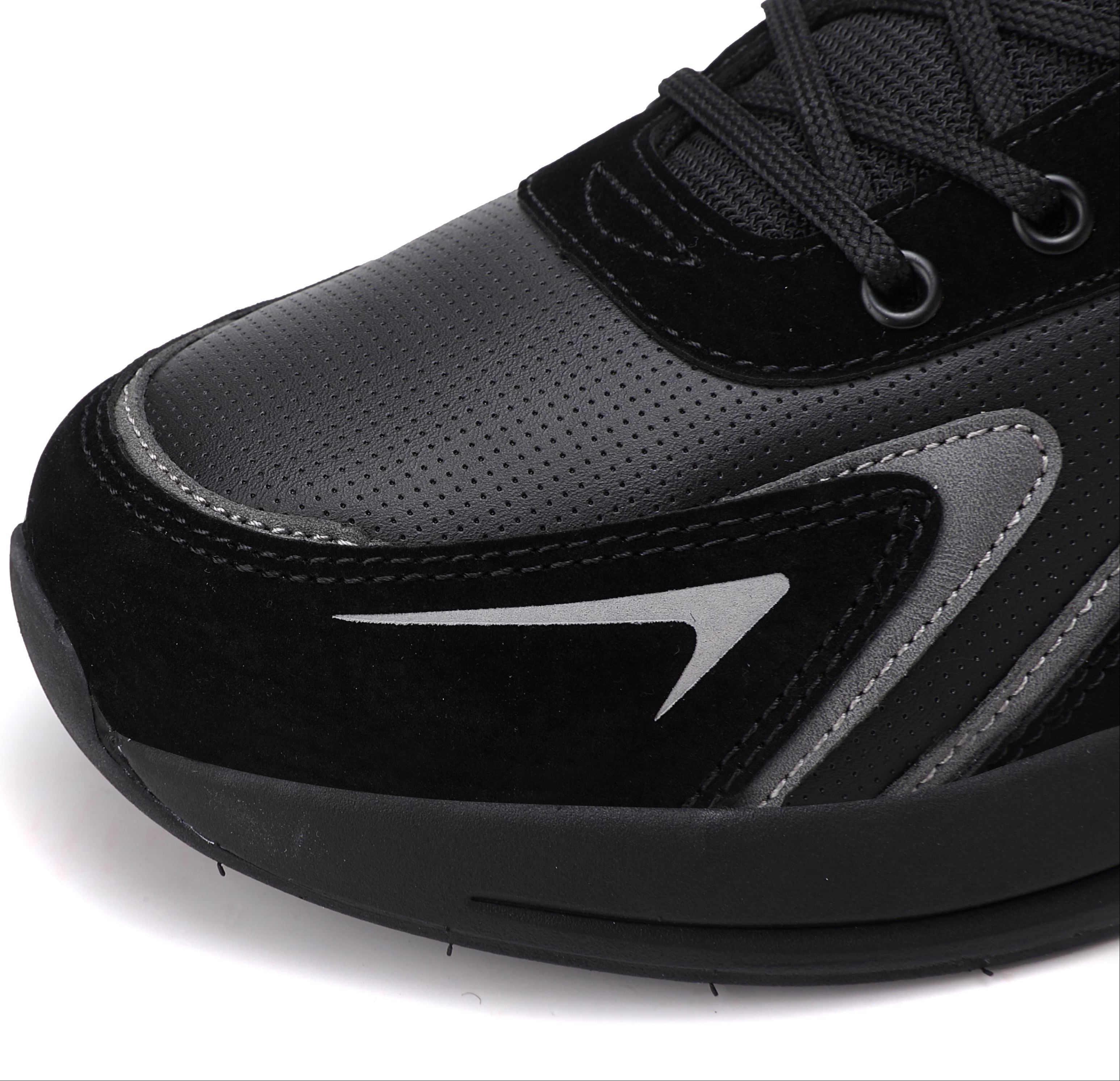 Adidasi sport pentru Unisex, Model Loris, Talpa usoara de spuma, Piele ecologica, Ax Boxing, Negru
