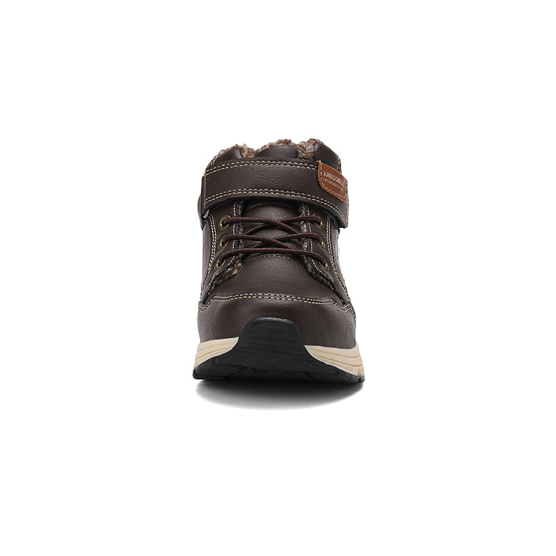 Ghete sport  Artur pentru Baieti, Imblanite, Piele Ecologica Premium, Inchidere arici, Siret elastic, Arrigo Bello