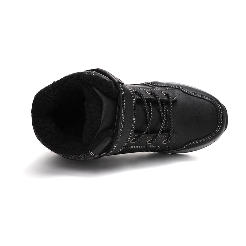 Ghete sport  Artur pentru Baieti, Imblanite, Piele Ecologica Premium, Inchidere arici, Siret elastic, Arrigo Bello