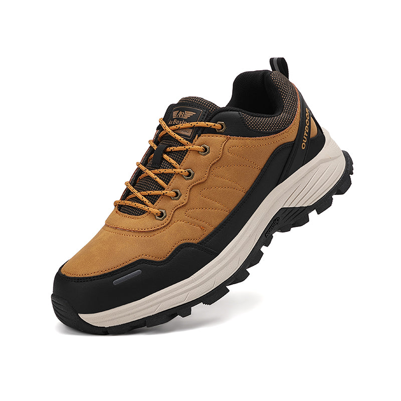 Pantofi sport Emil- Trekking pentru Barbati, Piele ecologica Premium, Talpa cu Insertii, Ax Boxing