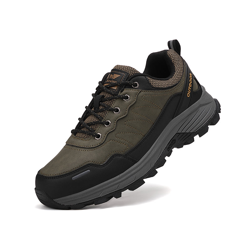 Pantofi sport Emil- Trekking pentru Barbati, Piele ecologica Premium, Talpa cu Insertii, Ax Boxing