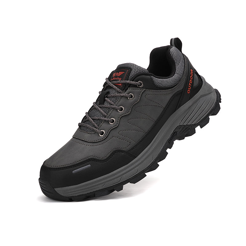 Pantofi sport Emil- Trekking pentru Barbati, Piele ecologica Premium, Talpa cu Insertii, Ax Boxing