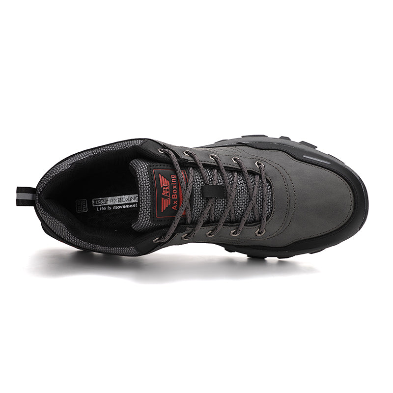 Pantofi sport Emil- Trekking pentru Barbati, Piele ecologica Premium, Talpa cu Insertii, Ax Boxing