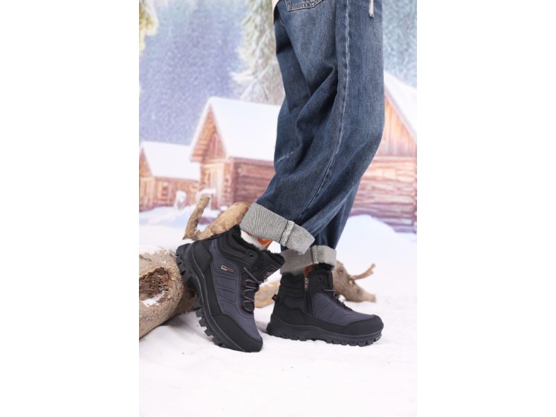 Ghete Gregor pentru Copii, Imblanite, Inchidere siret si Fermoar, Talpa Antiderapanta cu striatii, Ax Boxing