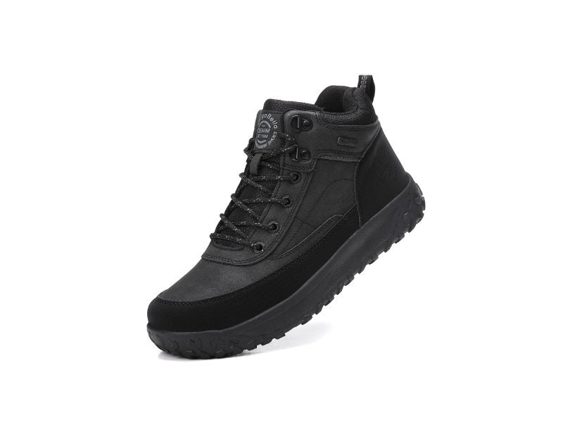 Ghete Casual Elias pentru Barbati, Imblanite, Piele ecologica, Talpa dreapta cu striatii, Ax Boxing