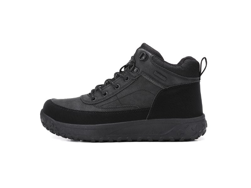 Ghete Casual Elias pentru Barbati, Imblanite, Piele ecologica, Talpa dreapta cu striatii, Ax Boxing