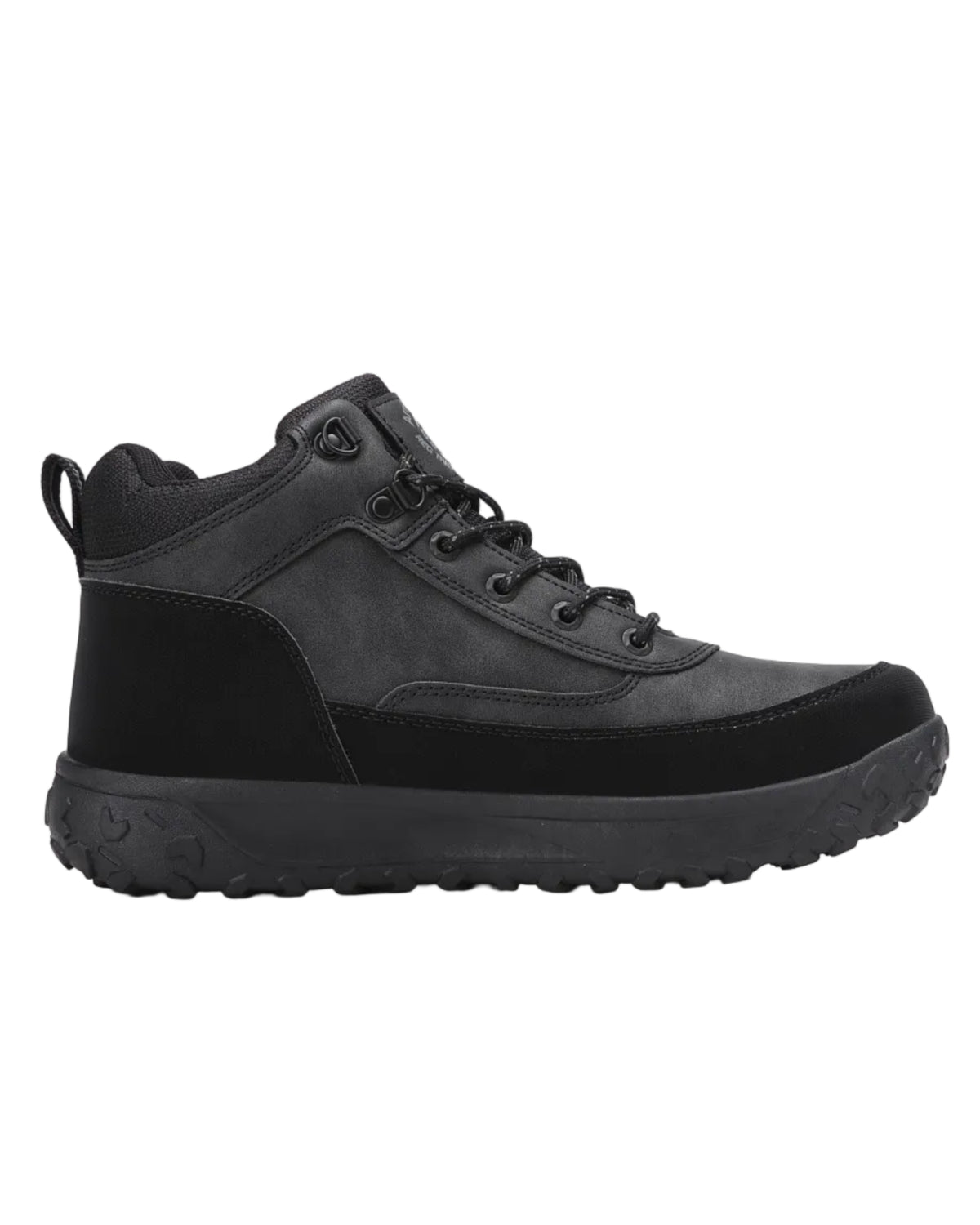 Ghete Casual pentru Barbati, Model Elias, Imblanite, Piele ecologica, Talpa dreapta cu striatii, Ax Boxing, Negru