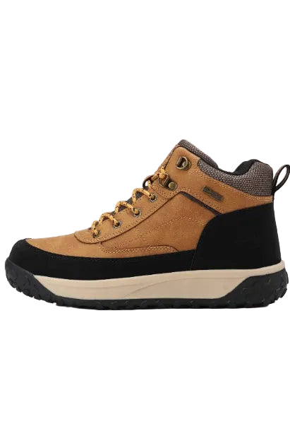 Ghete Casual pentru Barbati, Model Elias, Imblanite, Piele ecologica, Talpa dreapta cu striatii, Ax Boxing, Camel