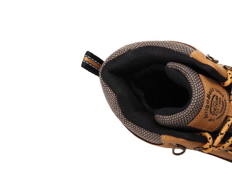 Ghete Casual Elias pentru Barbati, Imblanite, Piele ecologica, Talpa dreapta cu striatii, Ax Boxing