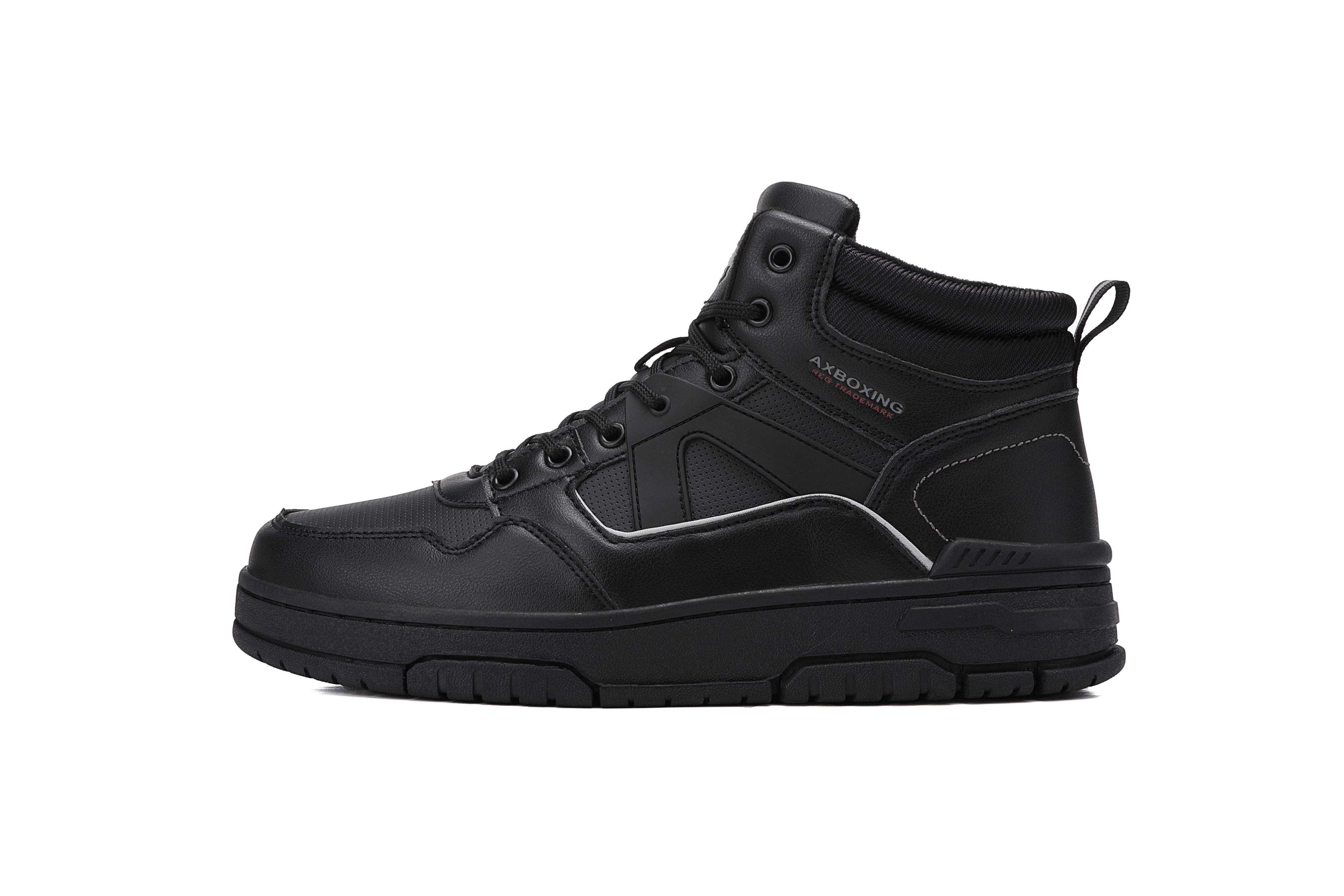 Ghete sport Zoltan, tip Adidasi pentru Barbati, Imblanite, Piele Ecologica, Talpa Cusuta, Comode si Calduroase, Ax Boxing