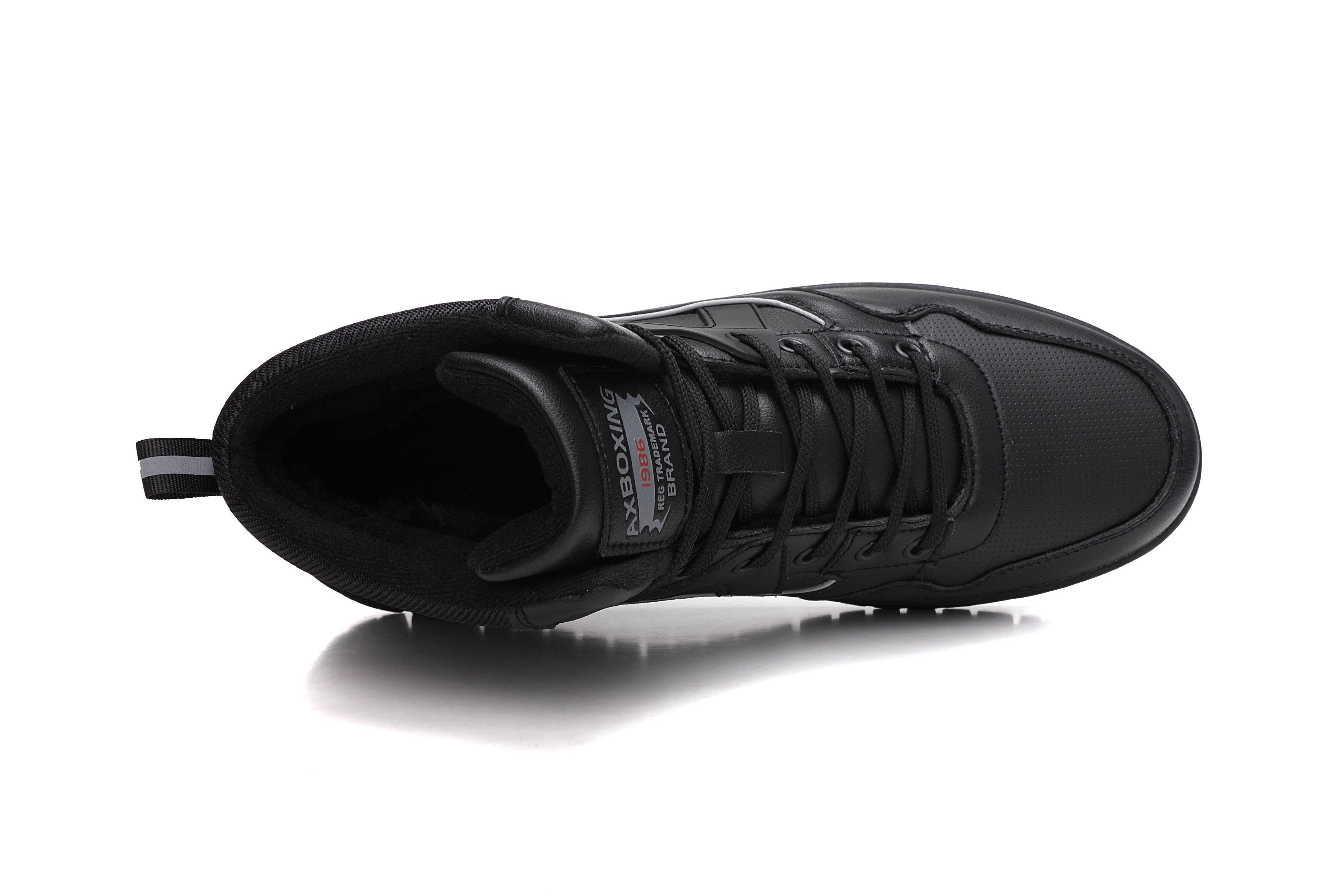 Ghete Yuri sport tip Adidasi pentru Baieti, Imblanite, Piele Ecologica, Talpa Cusuta, Comode si Calduroase, Ax Boxing