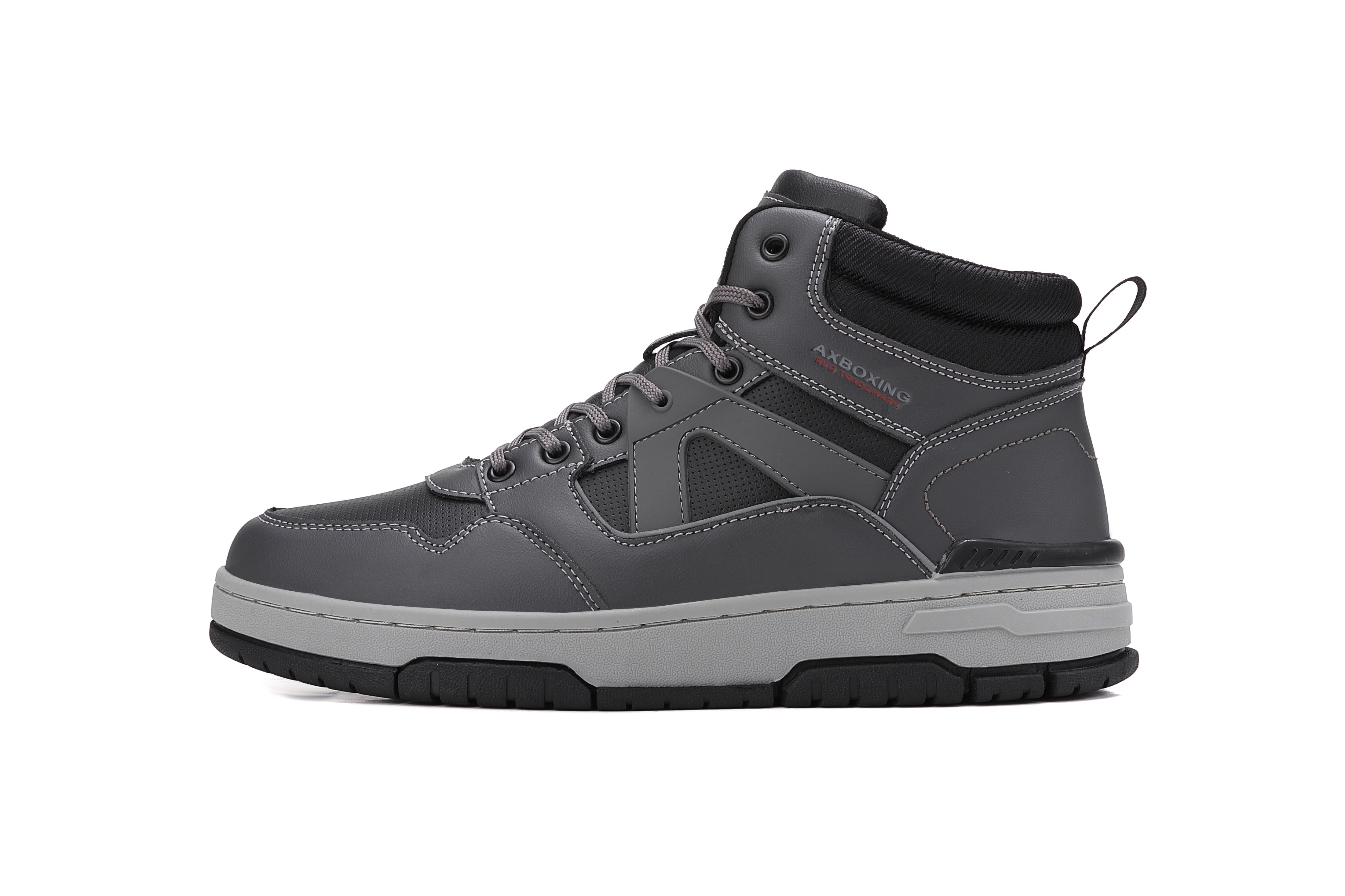 Ghete sport Zoltan, tip Adidasi pentru Barbati, Imblanite, Piele Ecologica, Talpa Cusuta, Comode si Calduroase, Ax Boxing