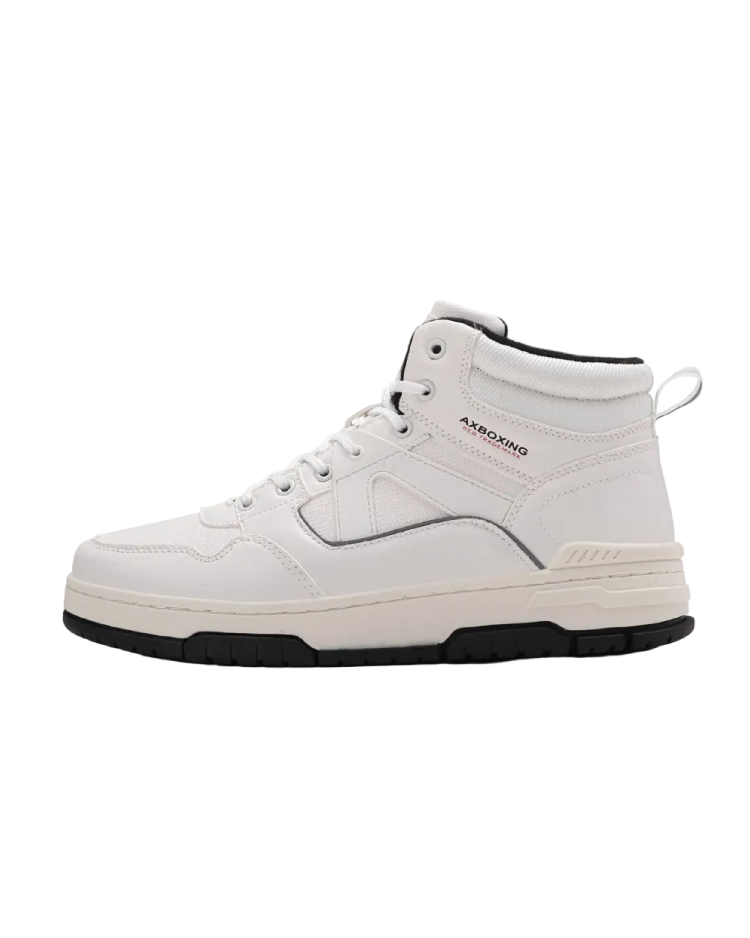 Ghete sport tip Adidasi, Model Yuri, Imblanite, Piele Ecologica, Talpa Cusuta, Comode si Calduroase, Ax Boxing, Alb