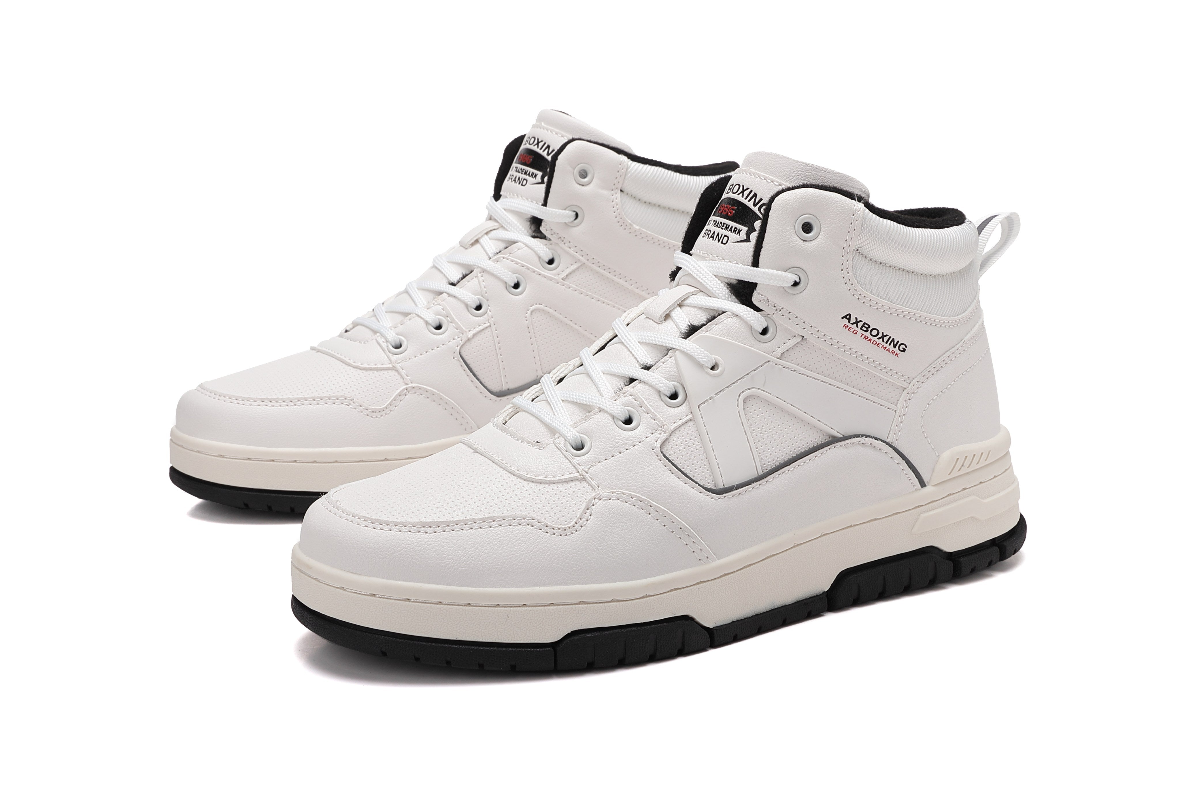 Ghete Yuri sport tip Adidasi pentru Baieti, Imblanite, Piele Ecologica, Talpa Cusuta, Comode si Calduroase, Ax Boxing