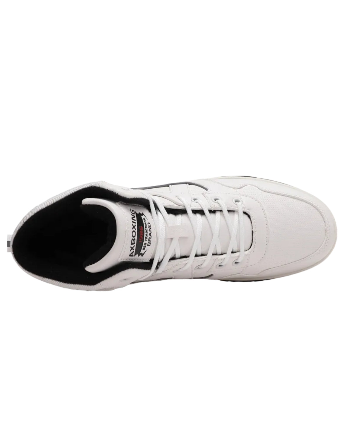 Ghete Sport pentru Barbati, Model Zoltan, Imblanite, Piele Ecologica, Talpa Cusuta, Comode si Calduroase, Ax Boxing, Alb