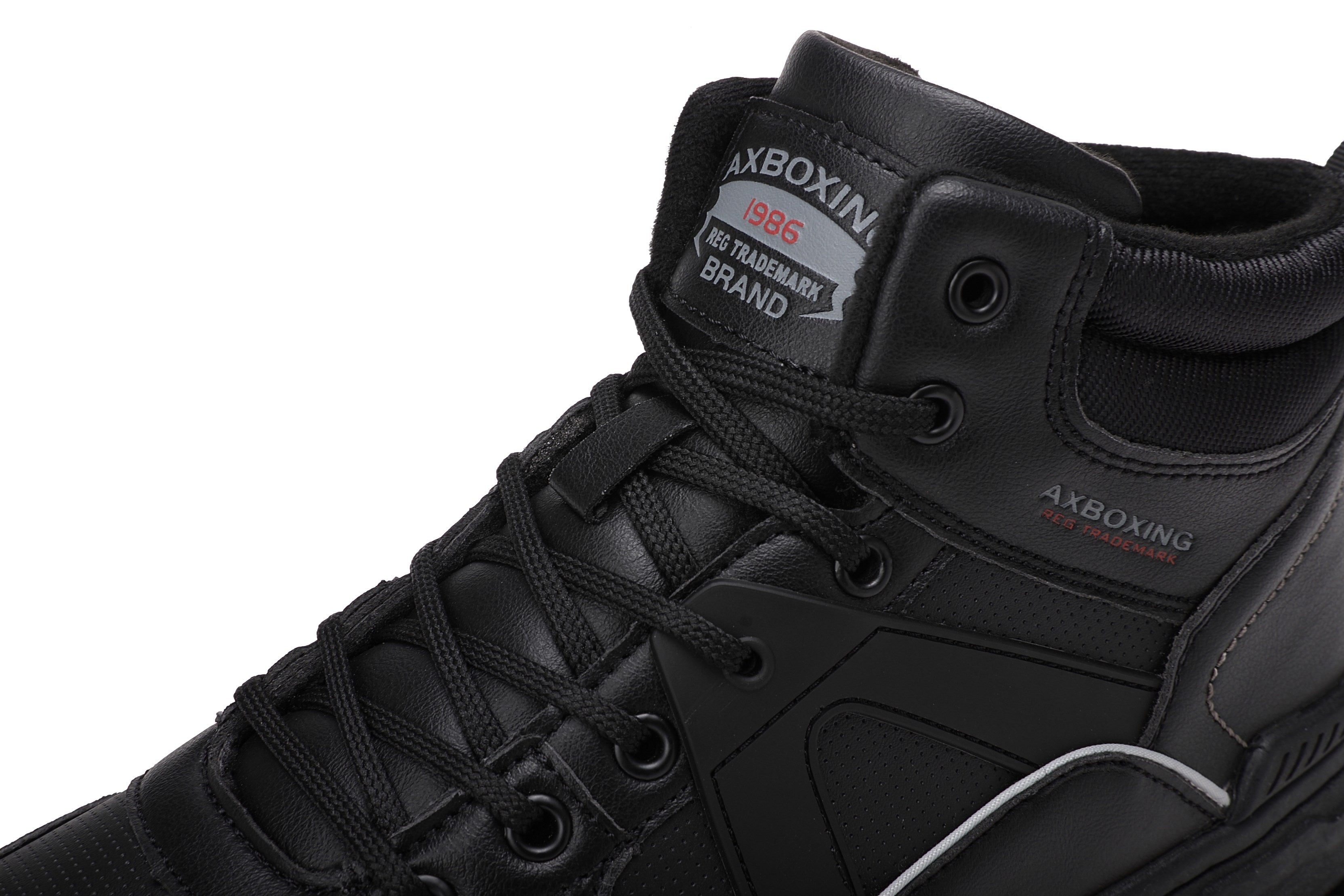 Ghete sport Zoltan, tip Adidasi pentru Barbati, Imblanite, Piele Ecologica, Talpa Cusuta, Comode si Calduroase, Ax Boxing