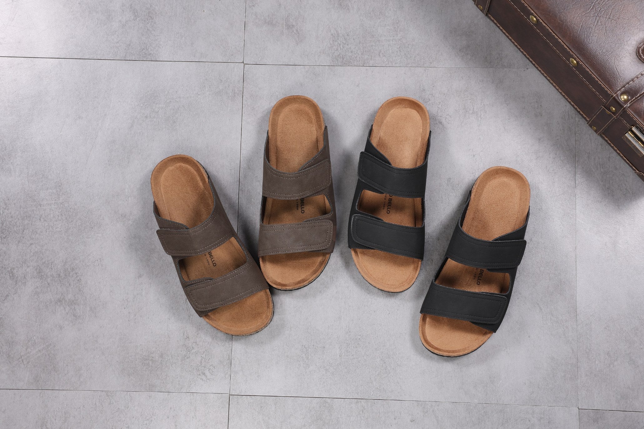 Papuci Casual Damian pentru Bărbați cu Arici , Talpă moale, Calitate Superioară, Confort total, Arrigo Bello