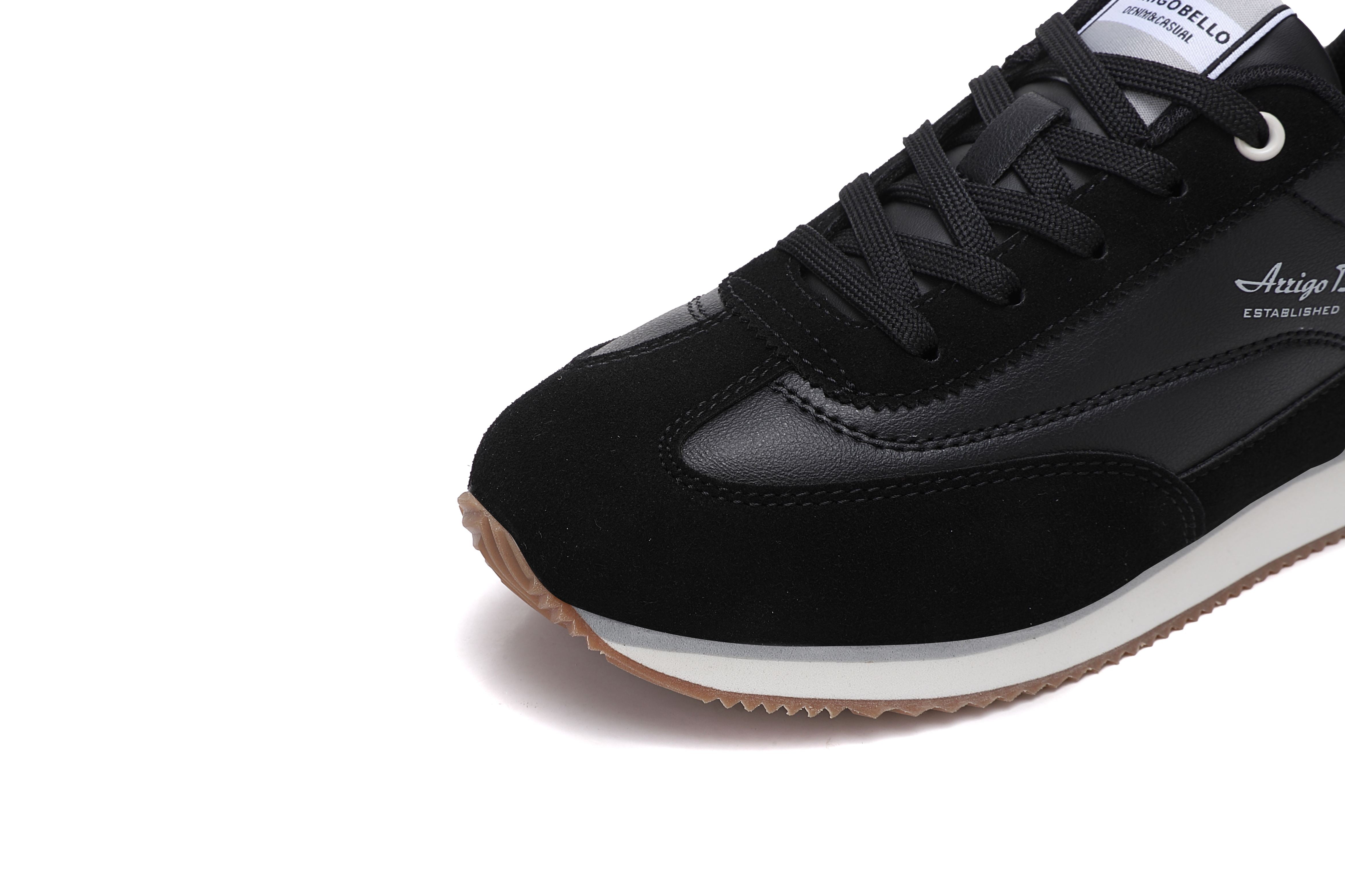 Pantofi casual pentru Dama, Model Lisa, Piele ecologica cu insertii piele naturala, Talpa subtire, Arrigo Bello